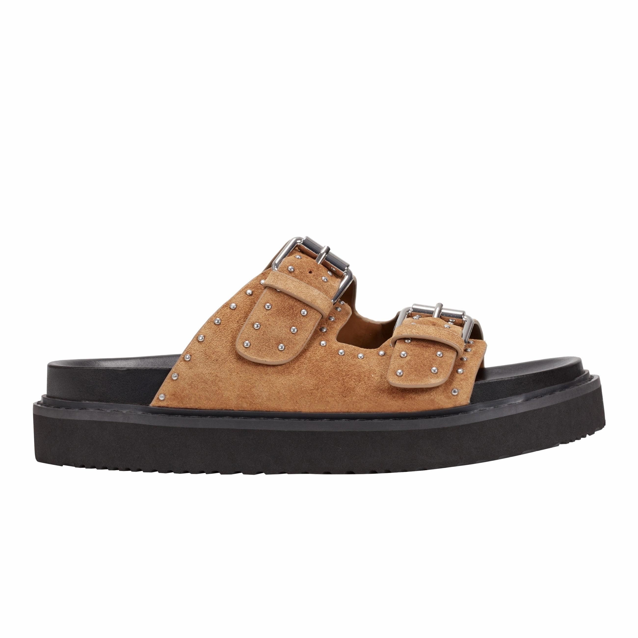 Agusta Studded Slide Sandal