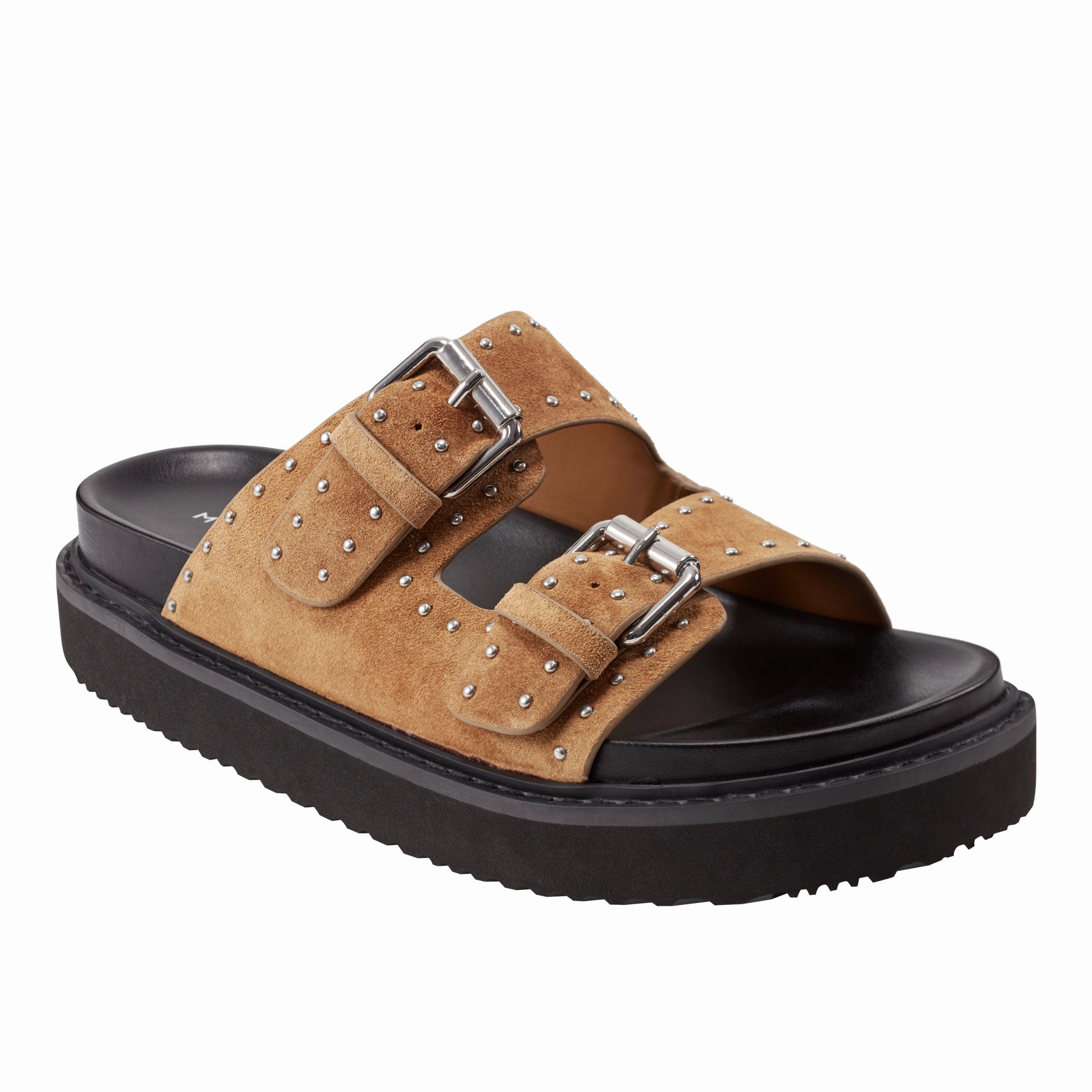 Agusta Studded Slide Sandal