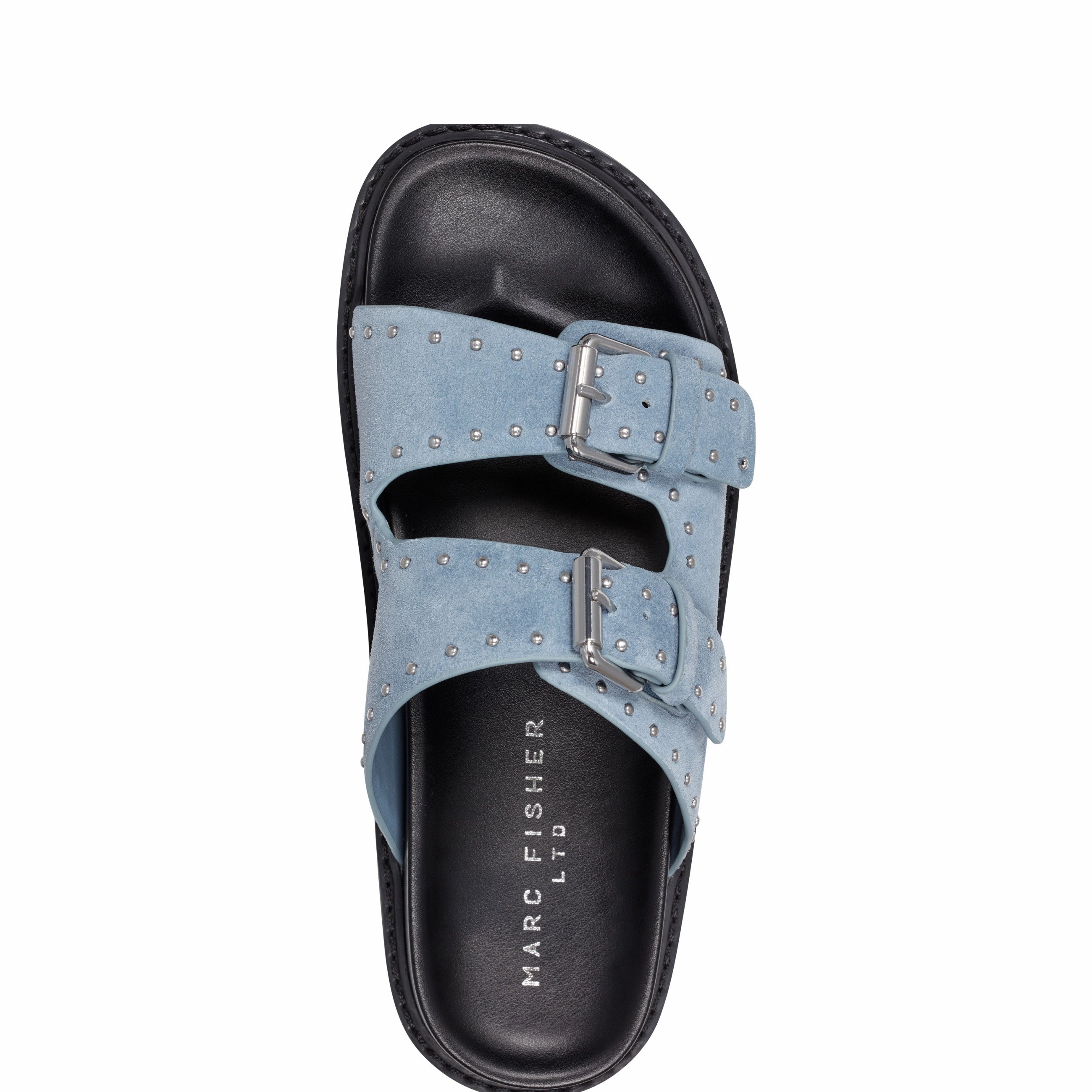 Agusta Studded Slide Sandal