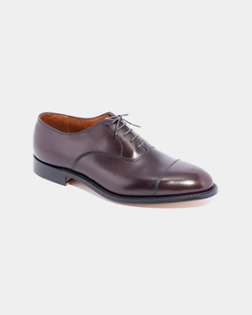 ALDEN STRAIGHT TIP BAL CALFSKIN - BROWN
