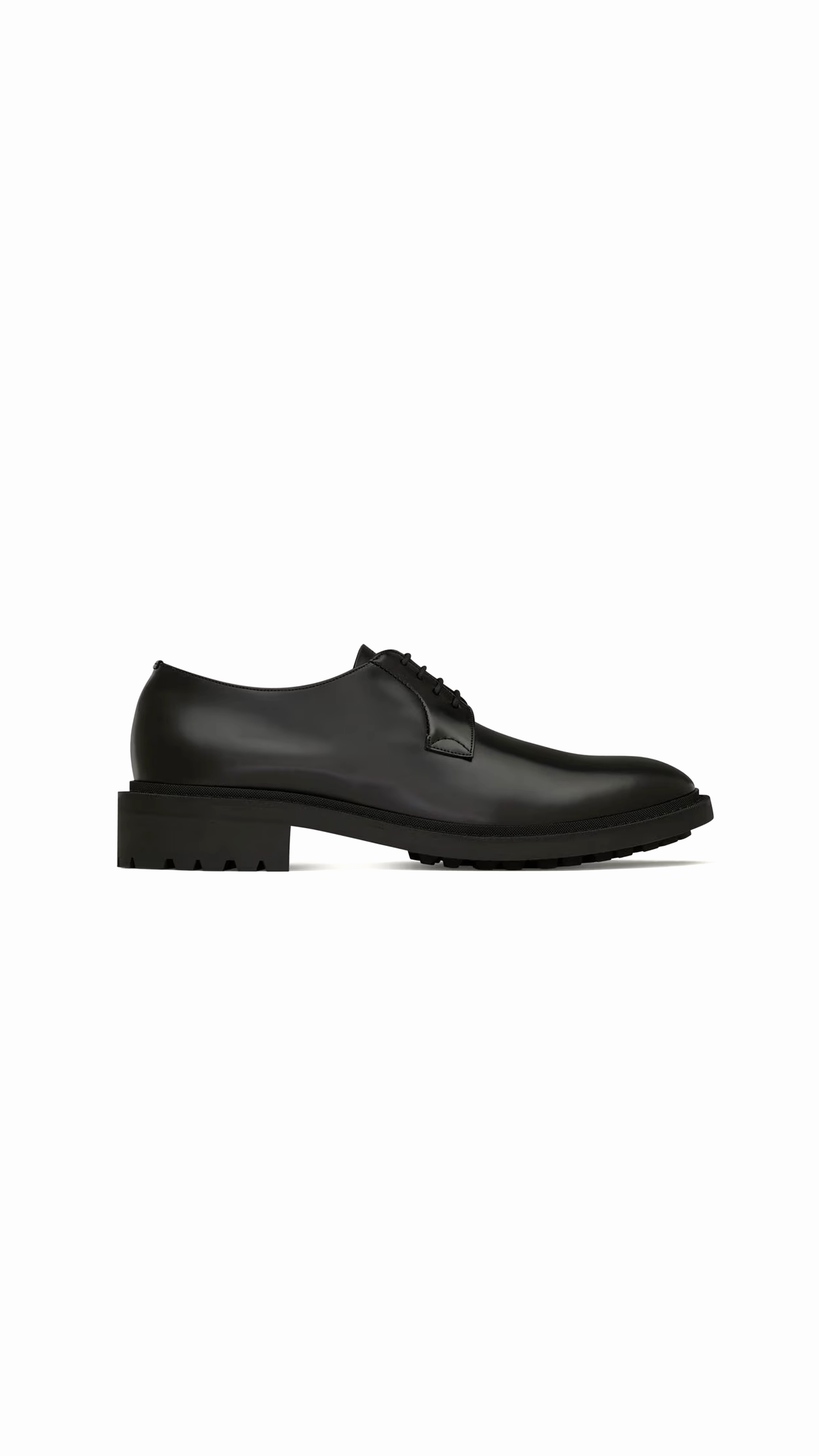 Antoine Derbies In Smooth Leather - Black