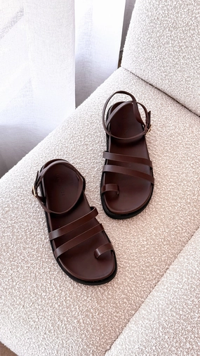Astrid Sandal - Hickory