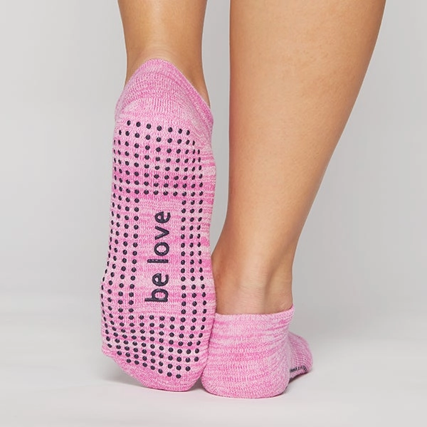 Be Love - Marbled Aster Grip Socks (Barre / Pilates)