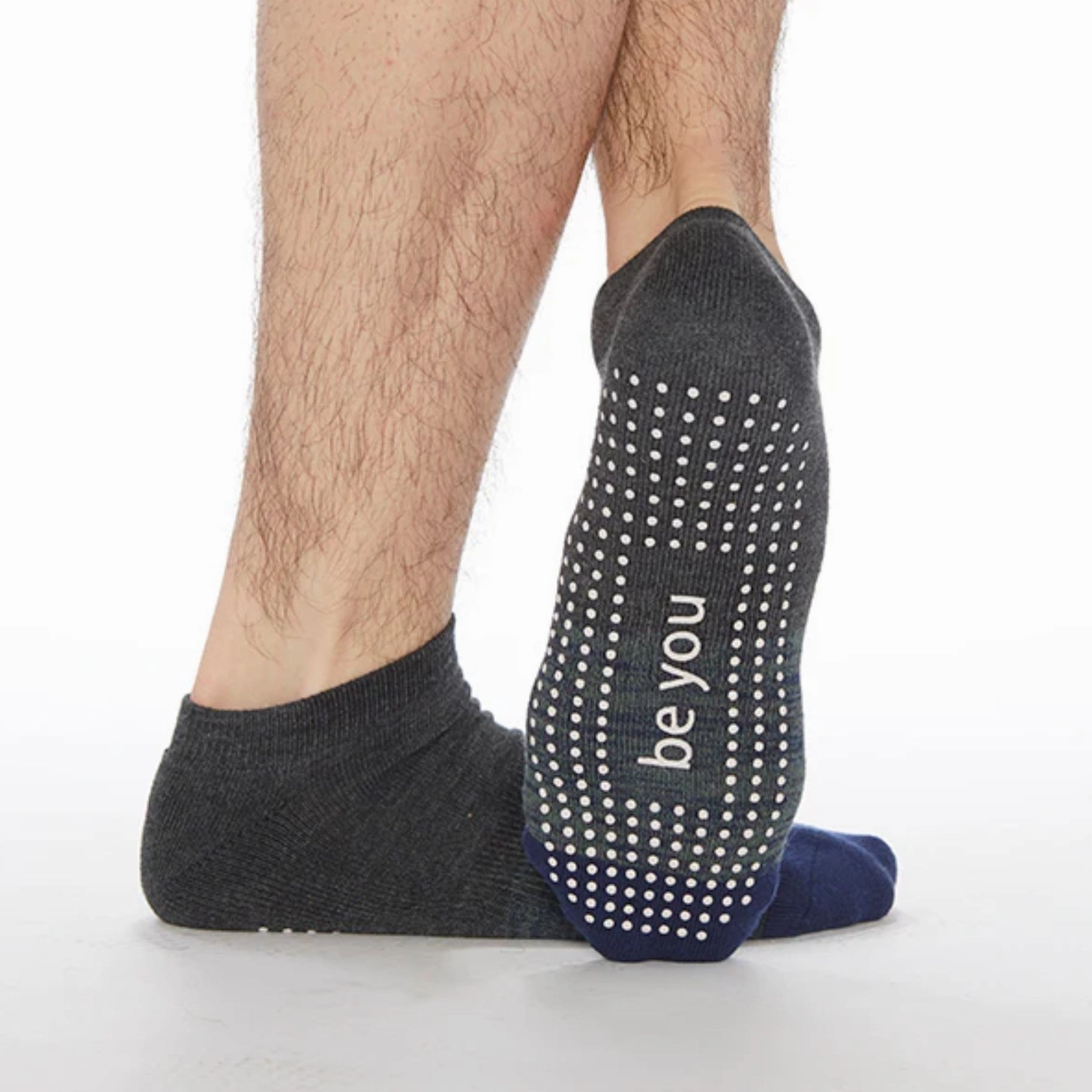 Be You - Mens James Empire Grip Socks (Barre / Pilates)