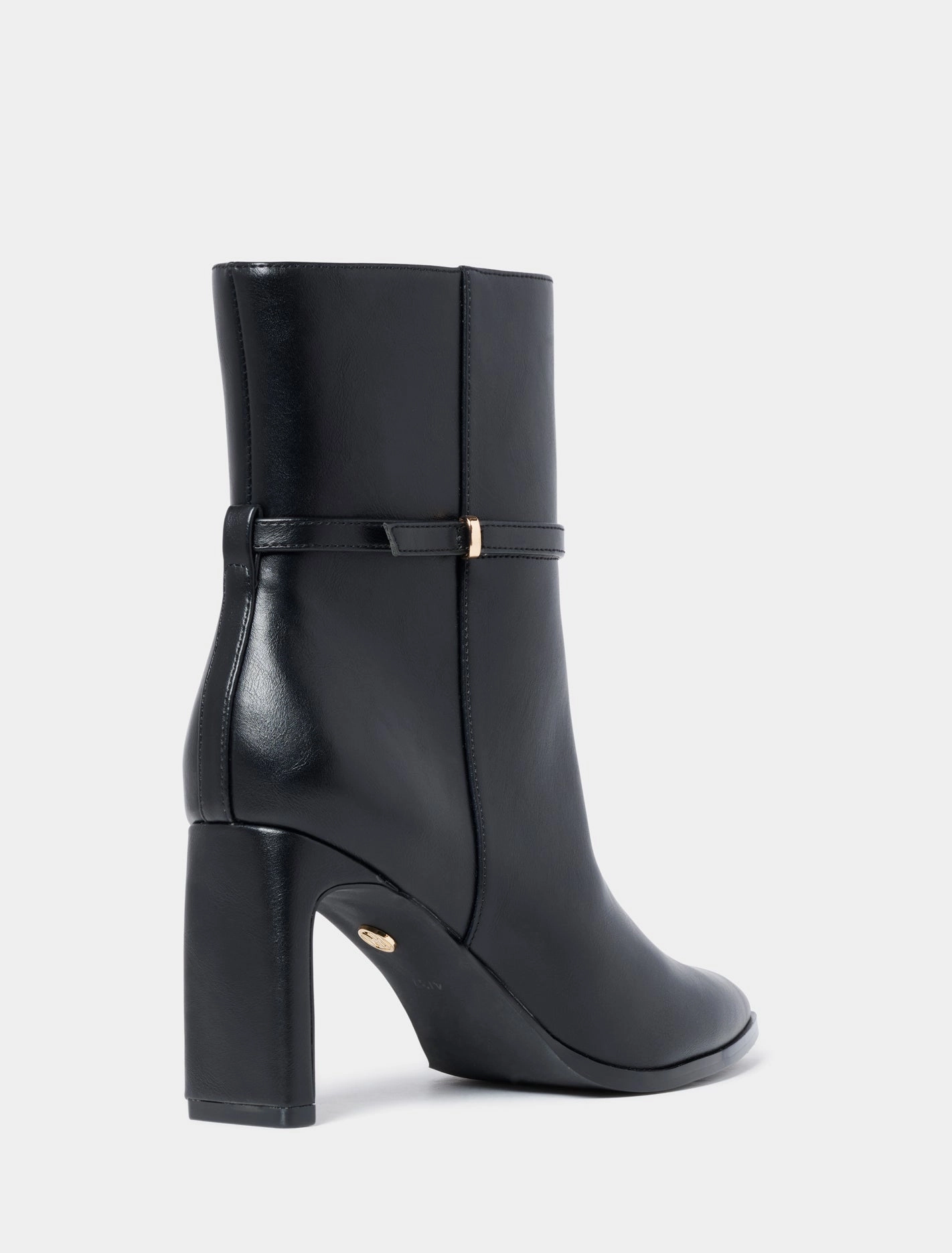 Bree Belted Shaped Heel Ankle Boot