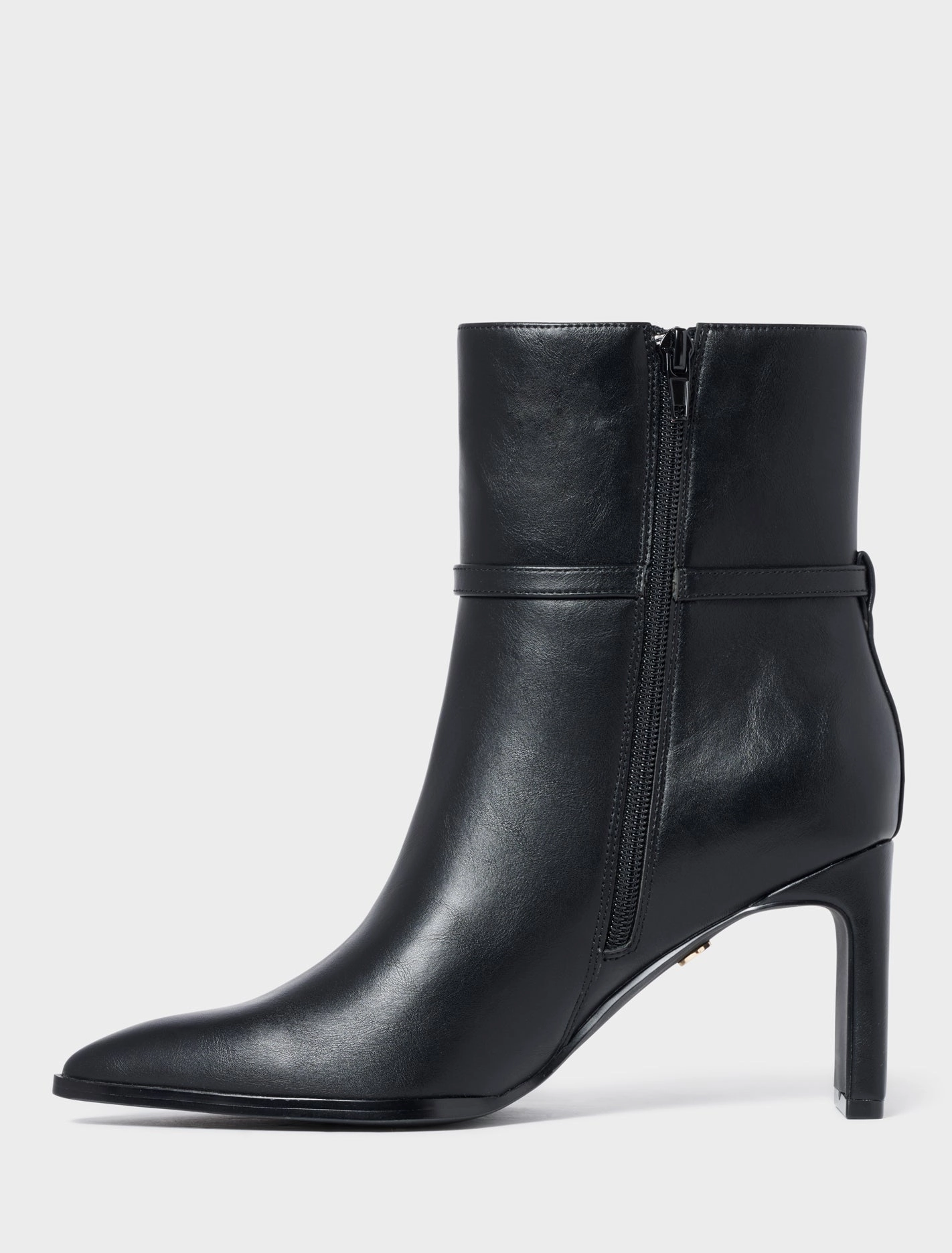 Bree Belted Shaped Heel Ankle Boot
