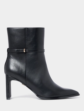 Bree Belted Shaped Heel Ankle Boot