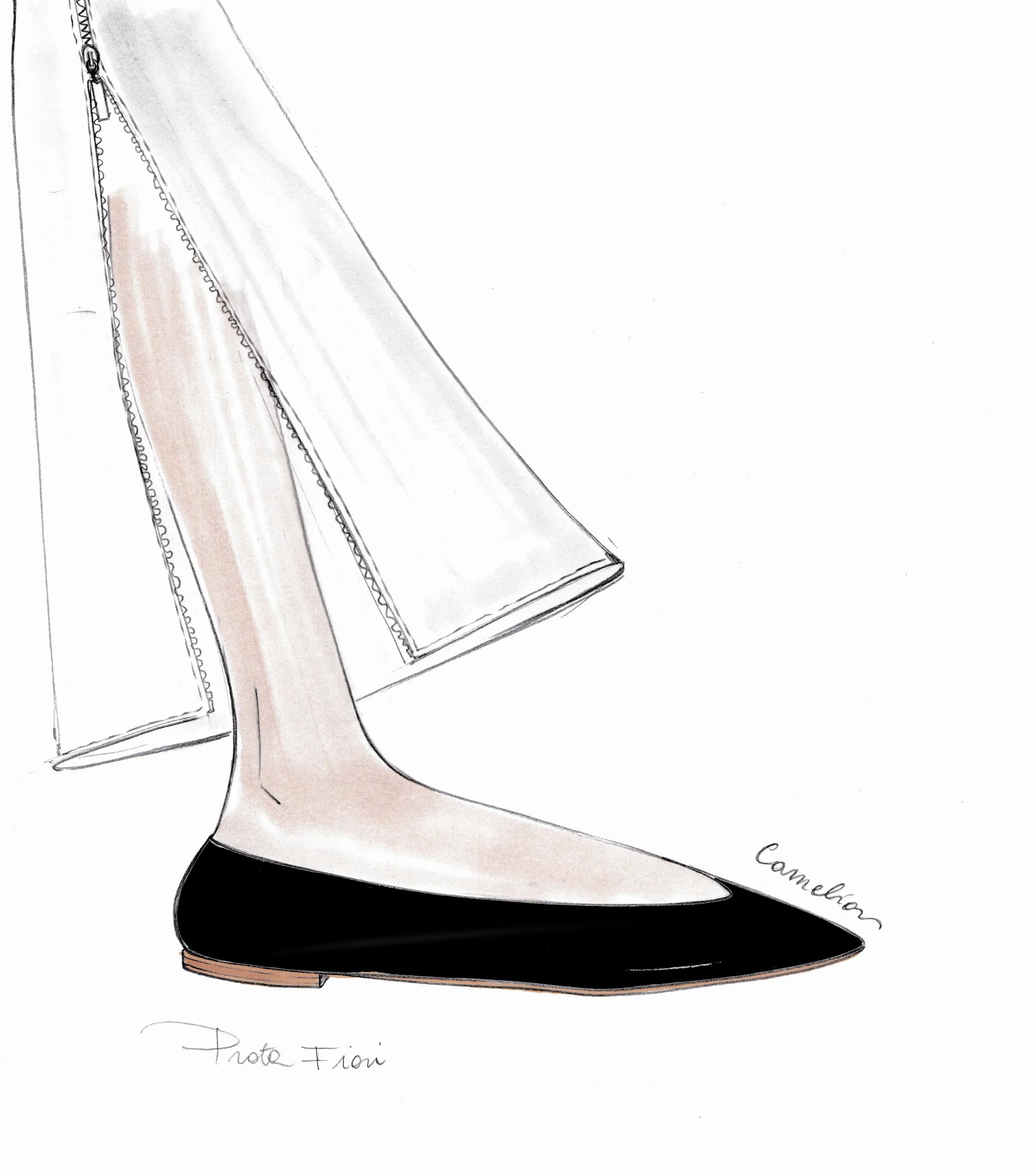 CAMELIA NERO BALLERINA