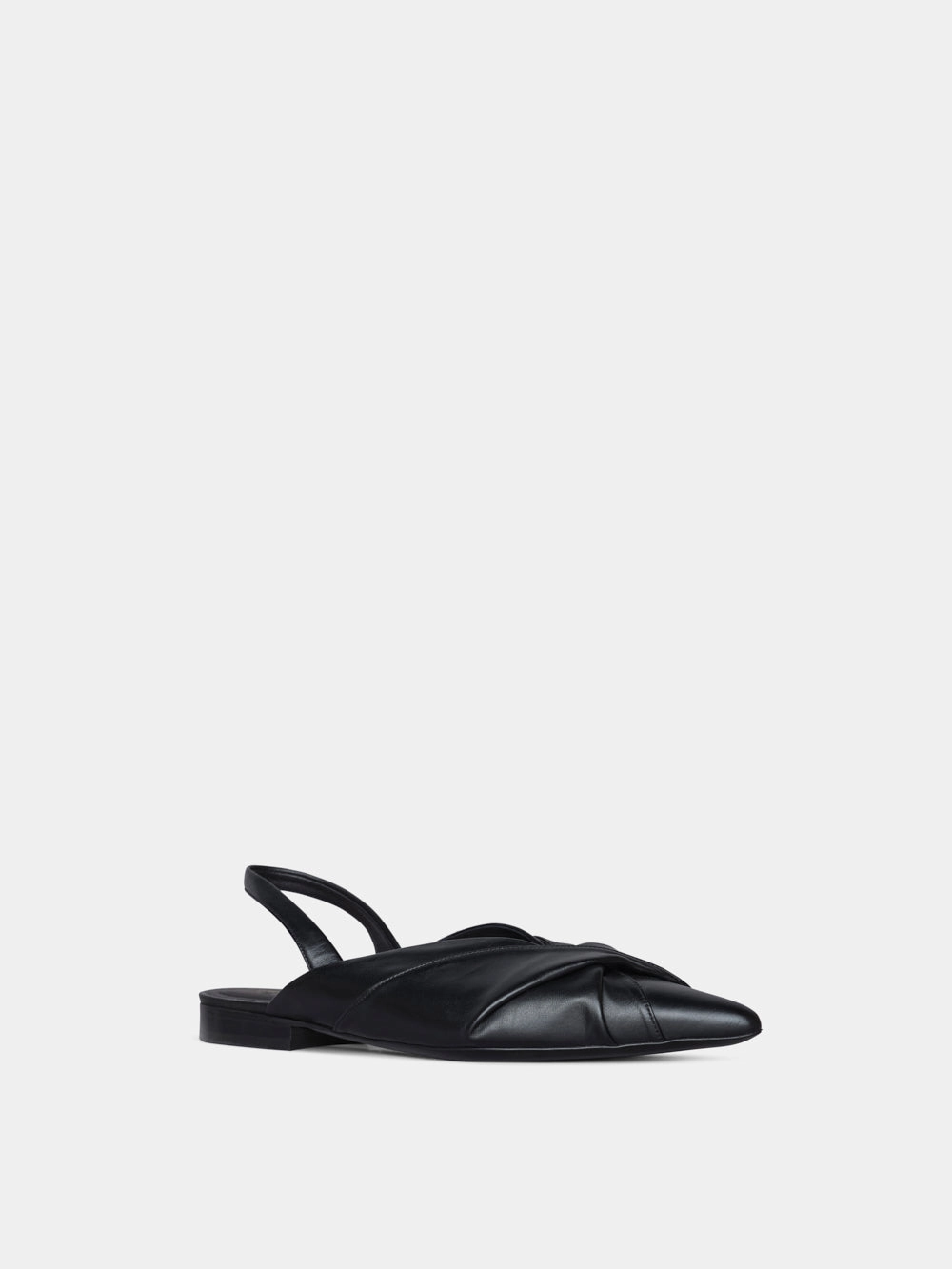 Camille Slingback Flat -- Black
