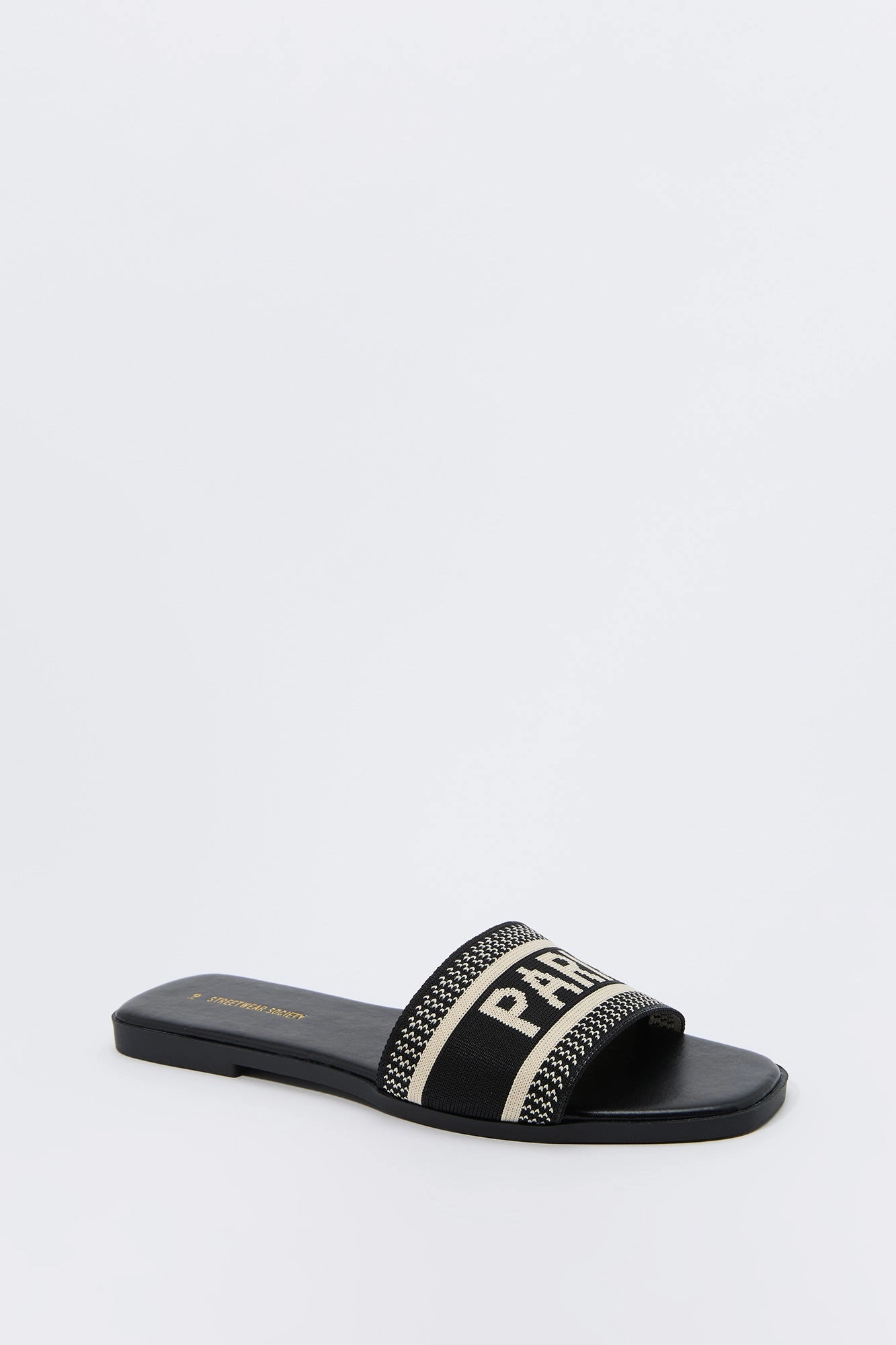 City Knit Band Sandal