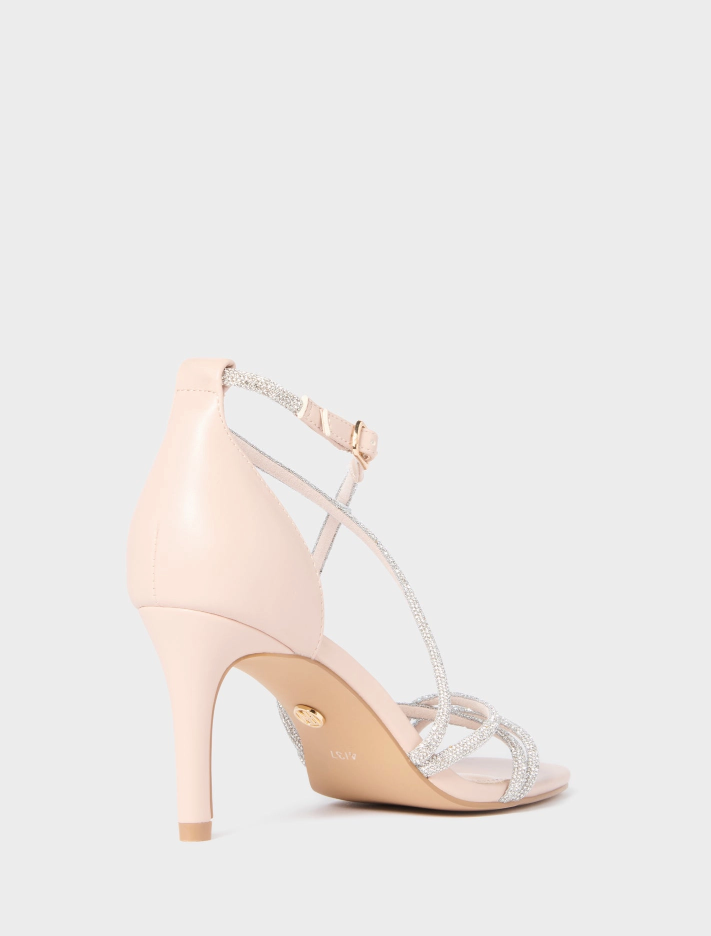 Claire Cross Over Diamante Evening Heel Sandal