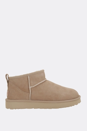 Classic Ultra mini ankle boots in suede