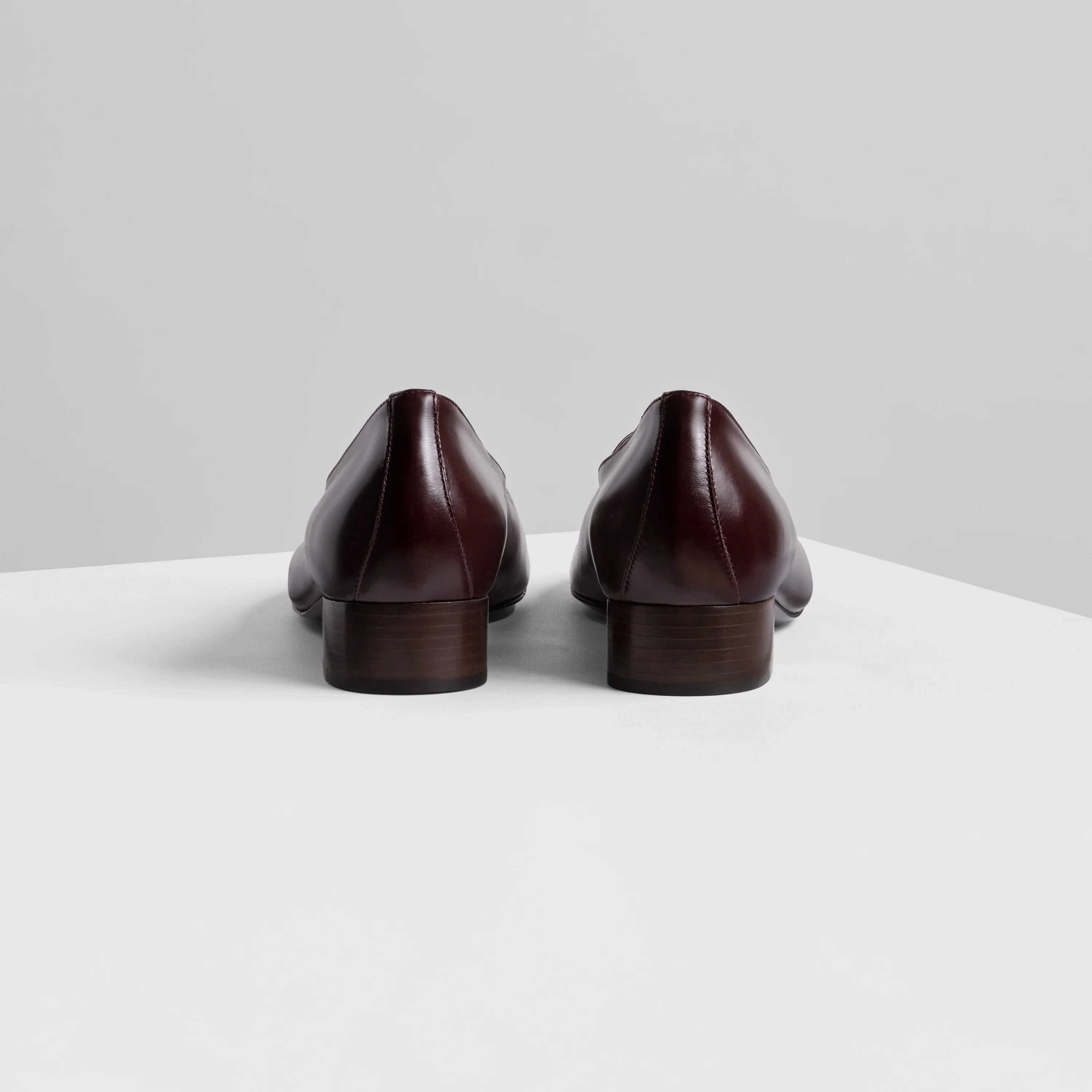 CLUB SLIPPER | oxblood shiny leather