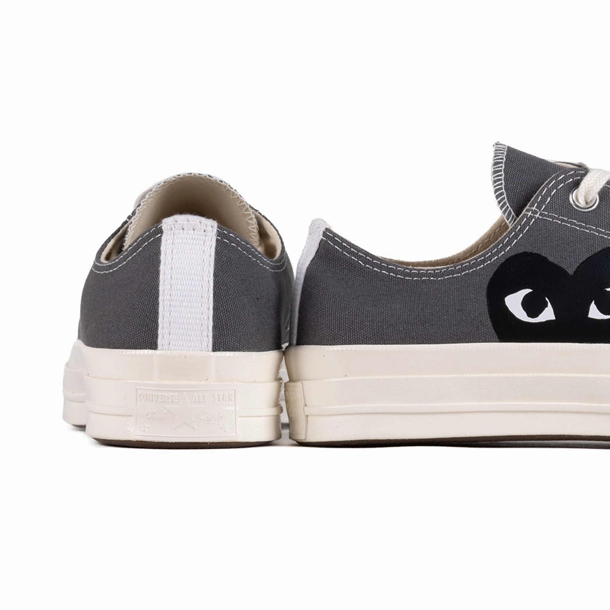 Comme Des Garcons Play x Converse CT70 Black Heart Low Top Sneakers Grey AZ-K121-001