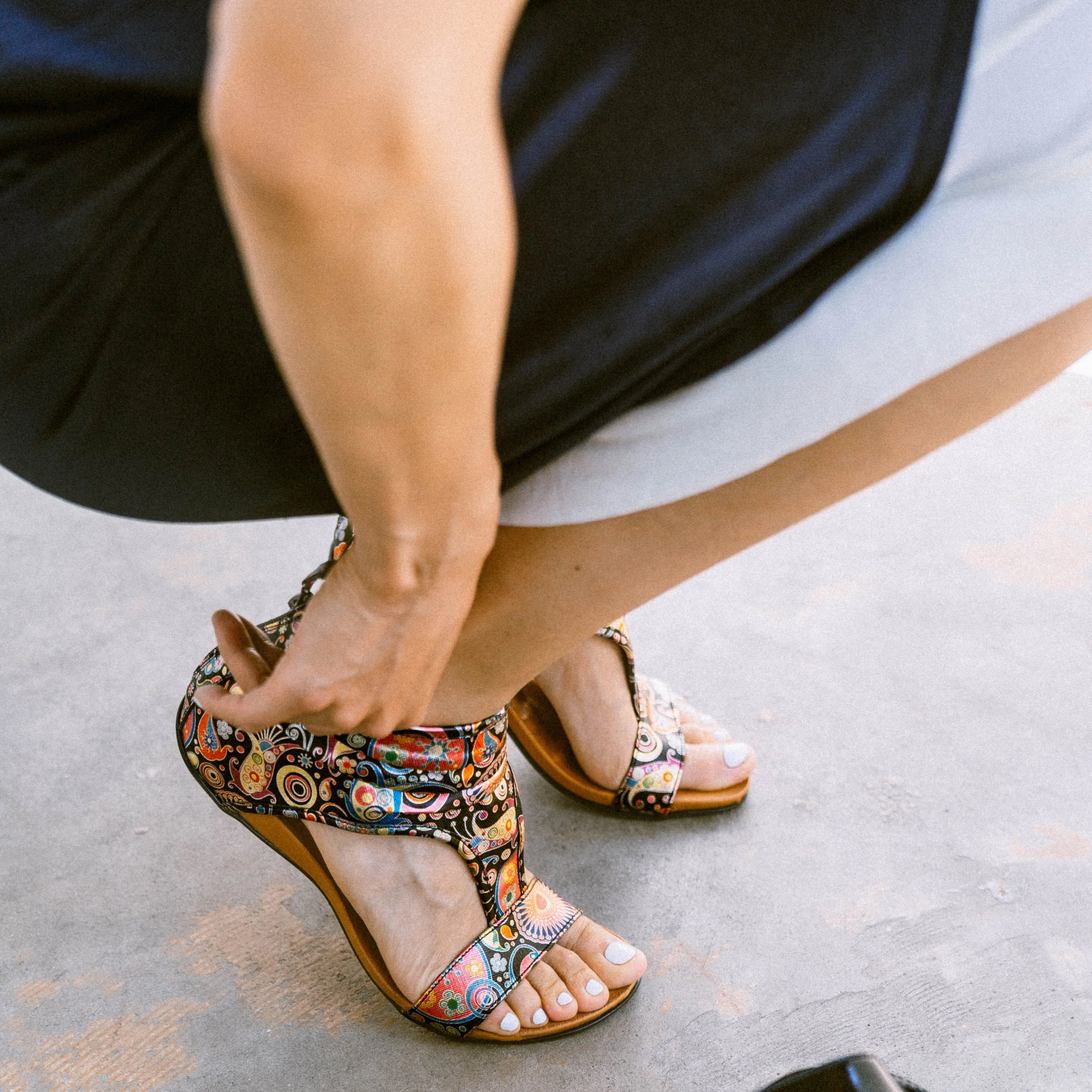 Downtown - Navy & Pink