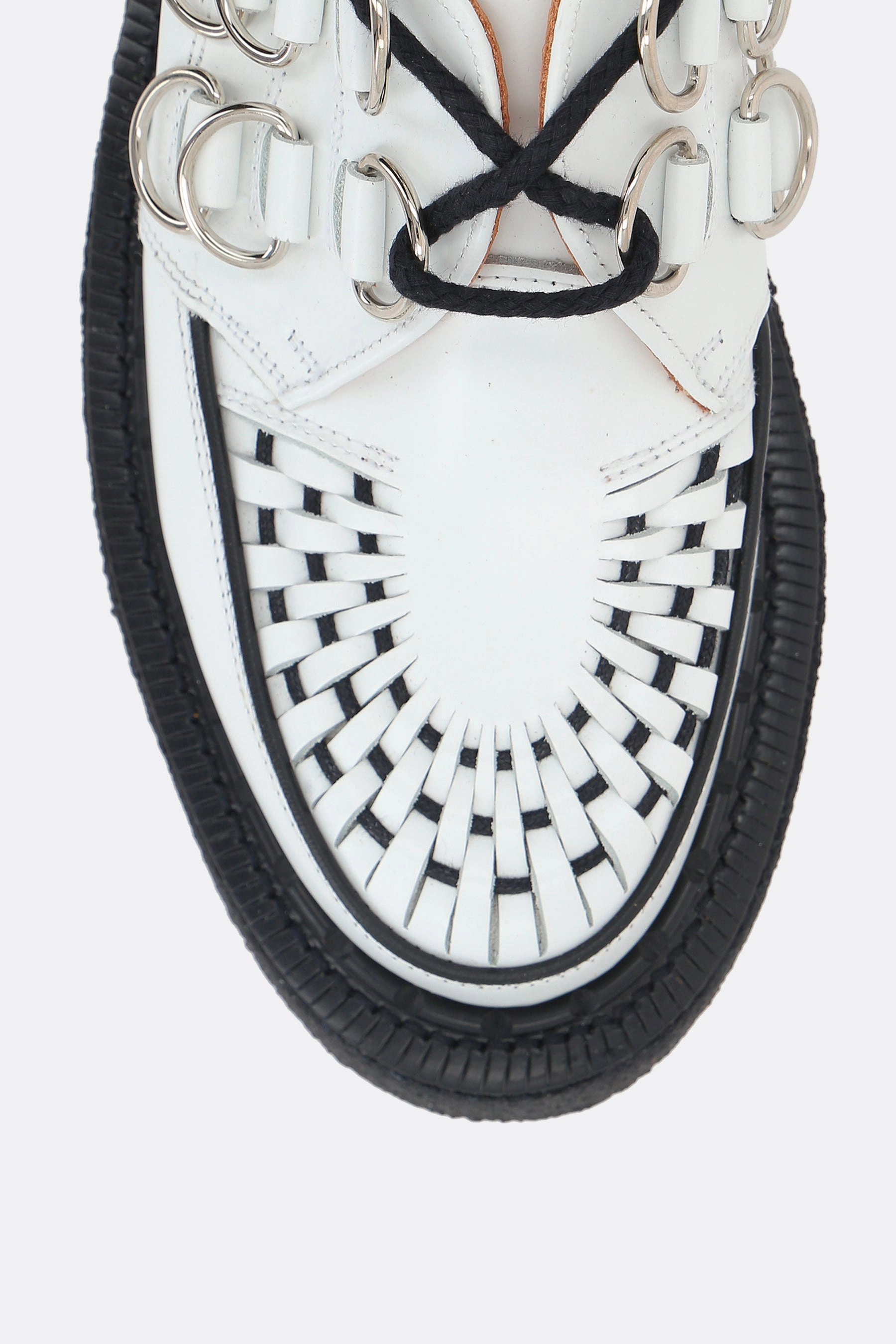 Gibson shiny leather creepers