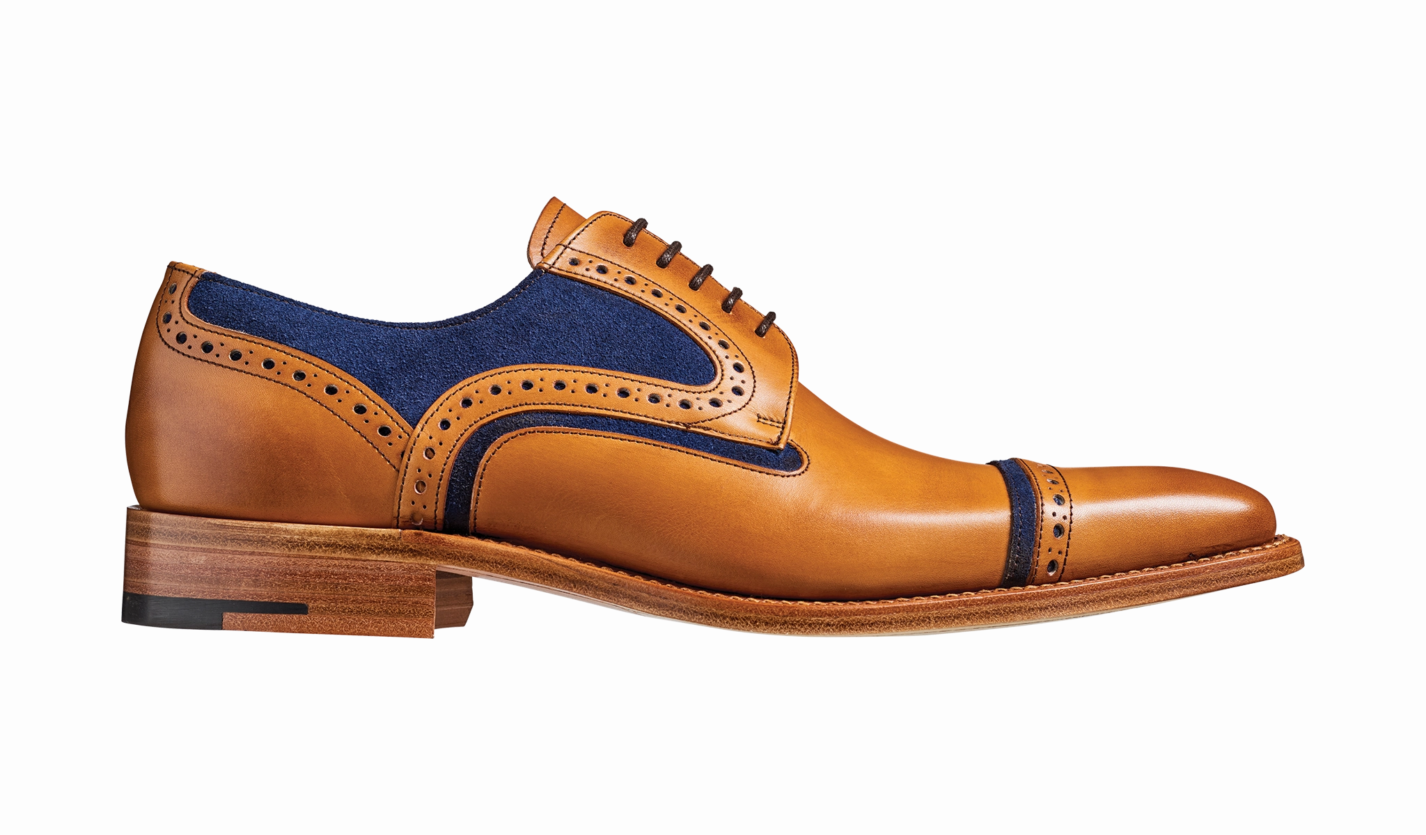 Haig - Cedar Calf / Blue Suede