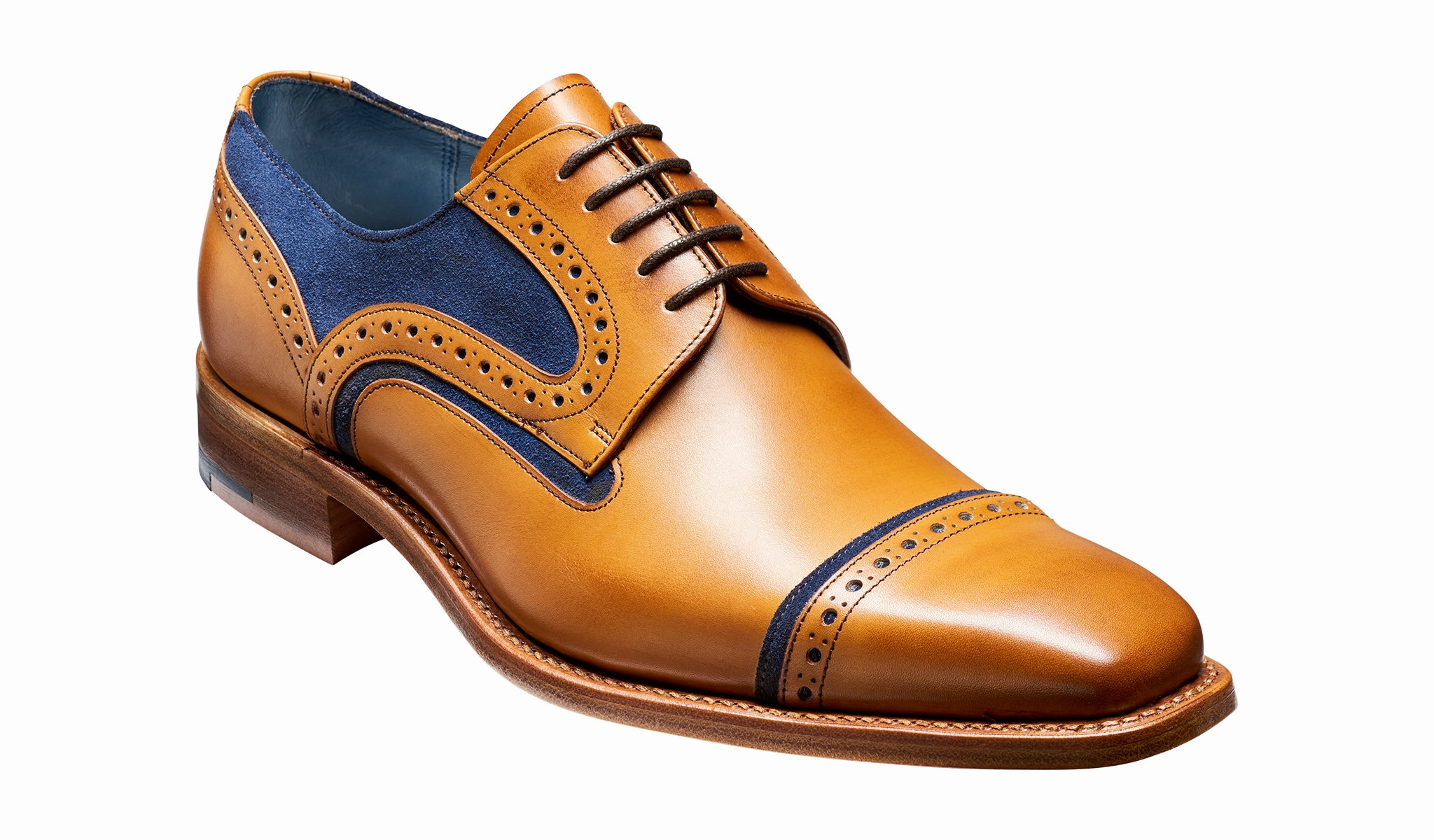 Haig - Cedar Calf / Blue Suede