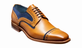 Haig - Cedar Calf / Blue Suede