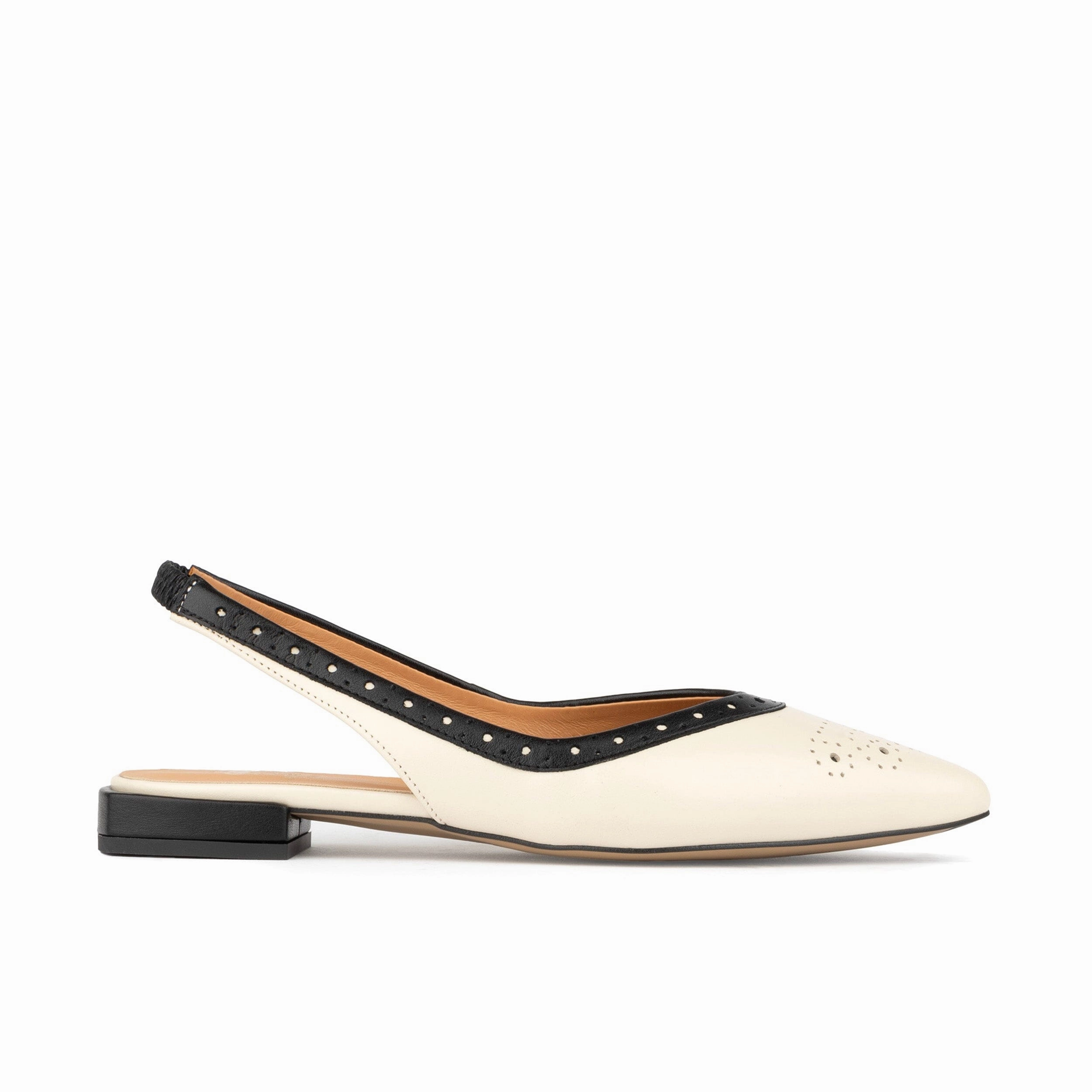 Holly - Cream & Black
