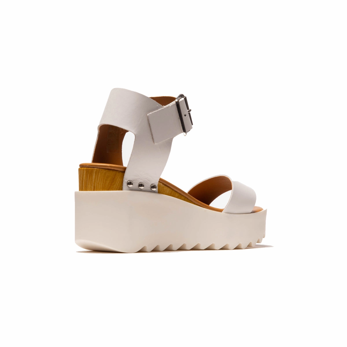 Ishana White Leather