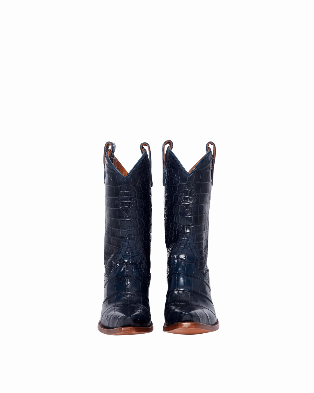 Kerri Navy Croc