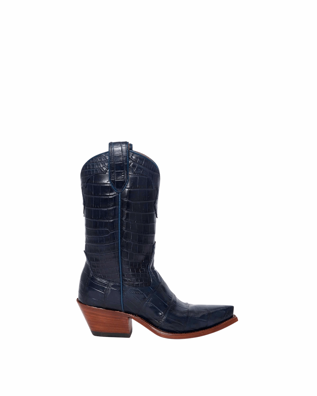 Kerri Navy Croc