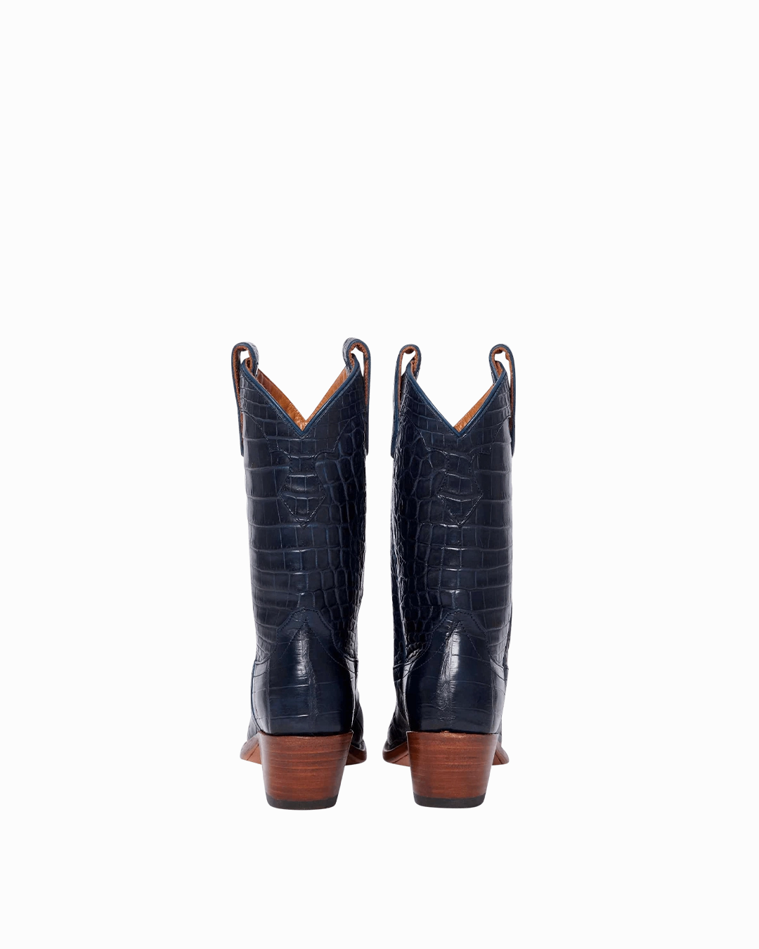 Kerri Navy Croc