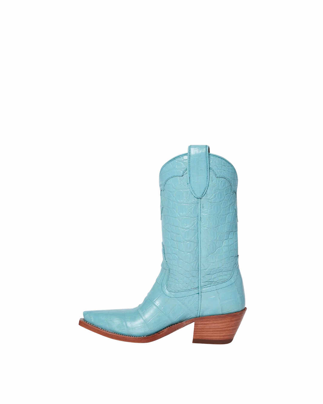Kerri Pale Blue Croc