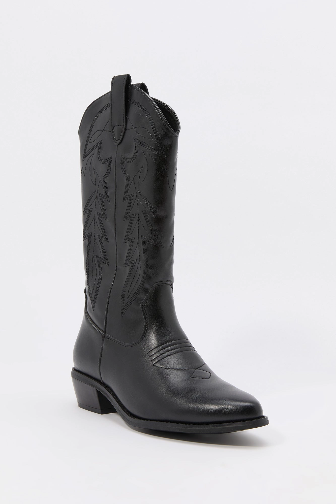 Low Heel Cowboy Boot