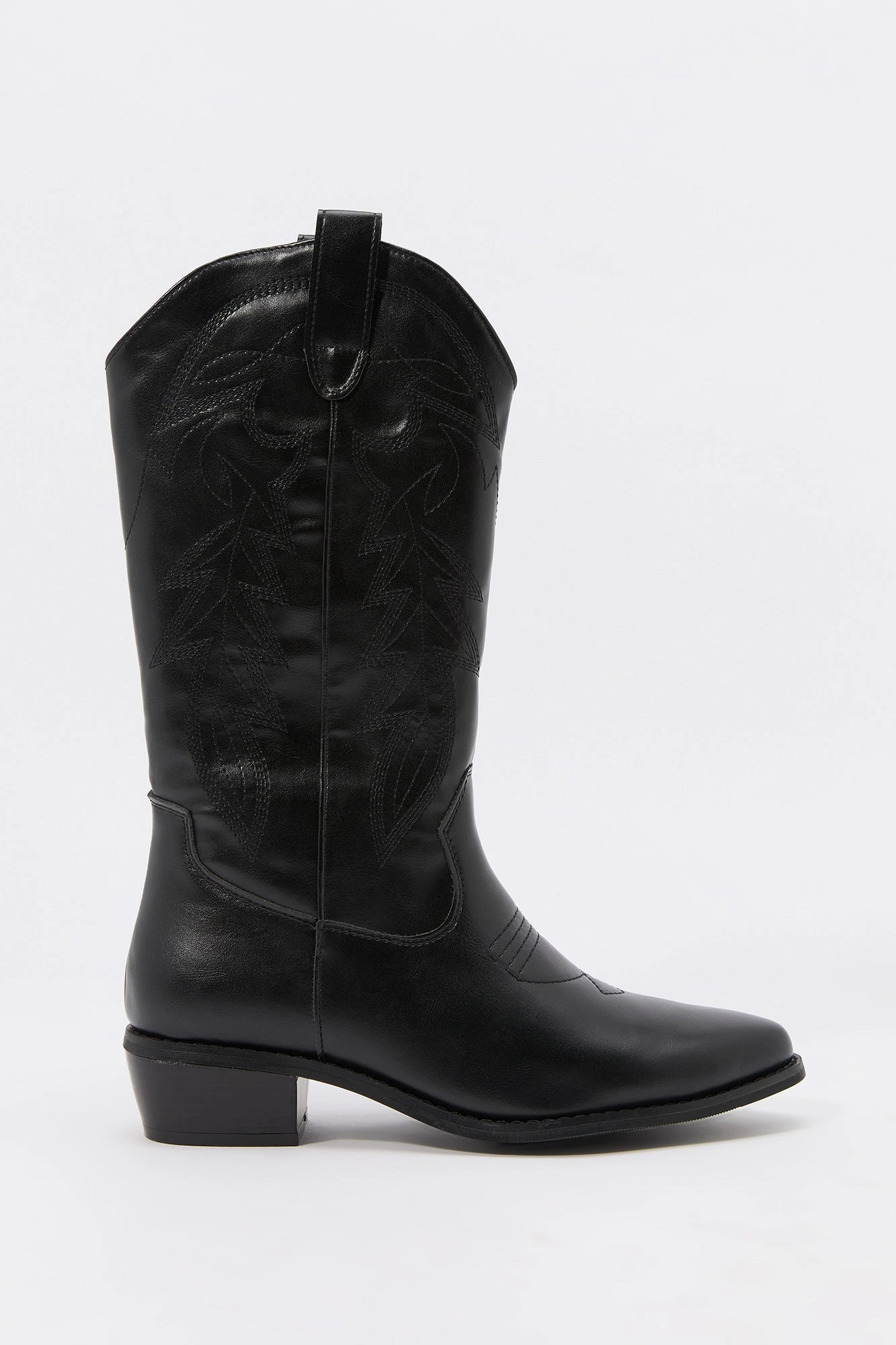 Low Heel Cowboy Boot