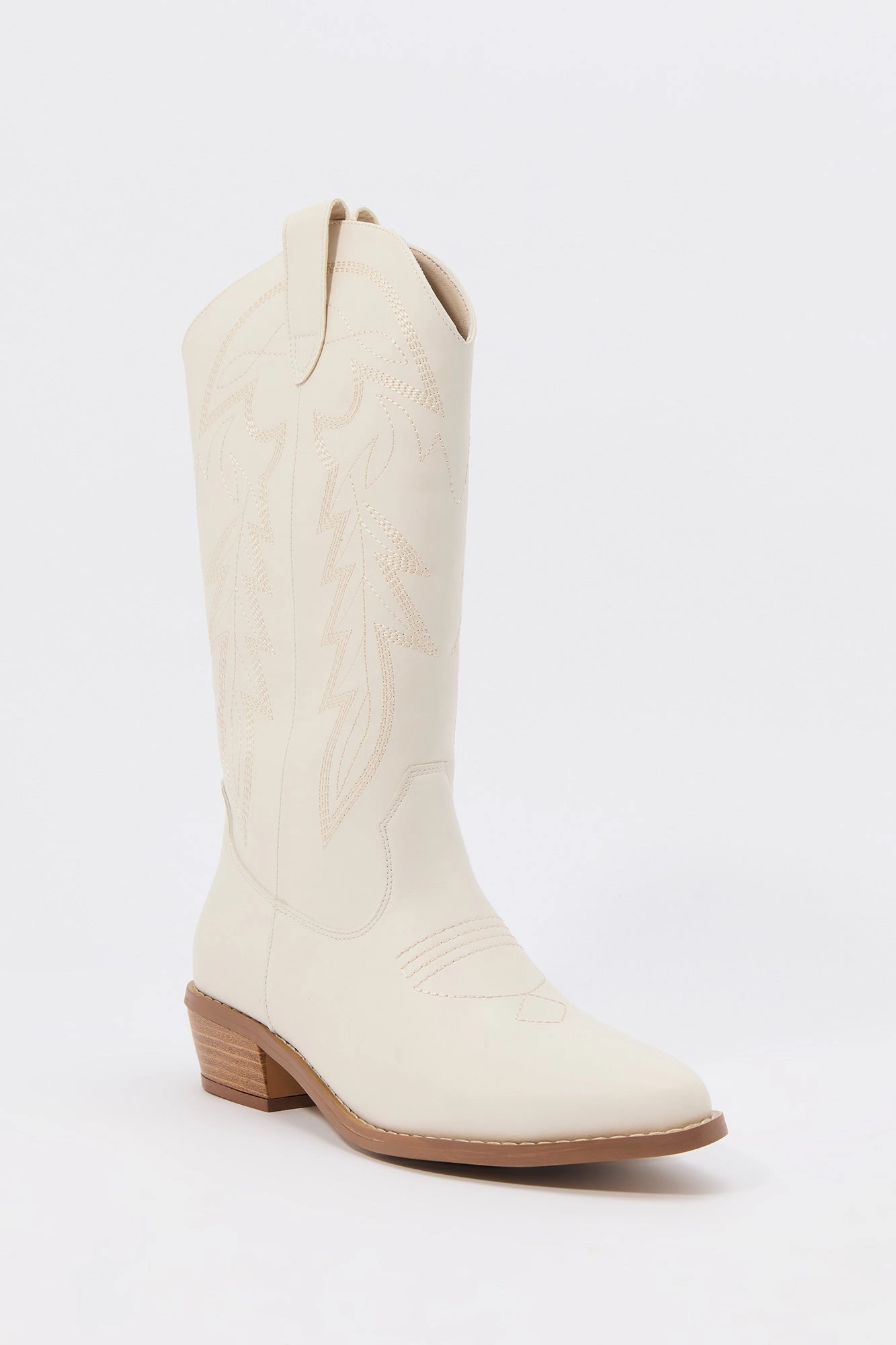 Low Heel Cowboy Boot
