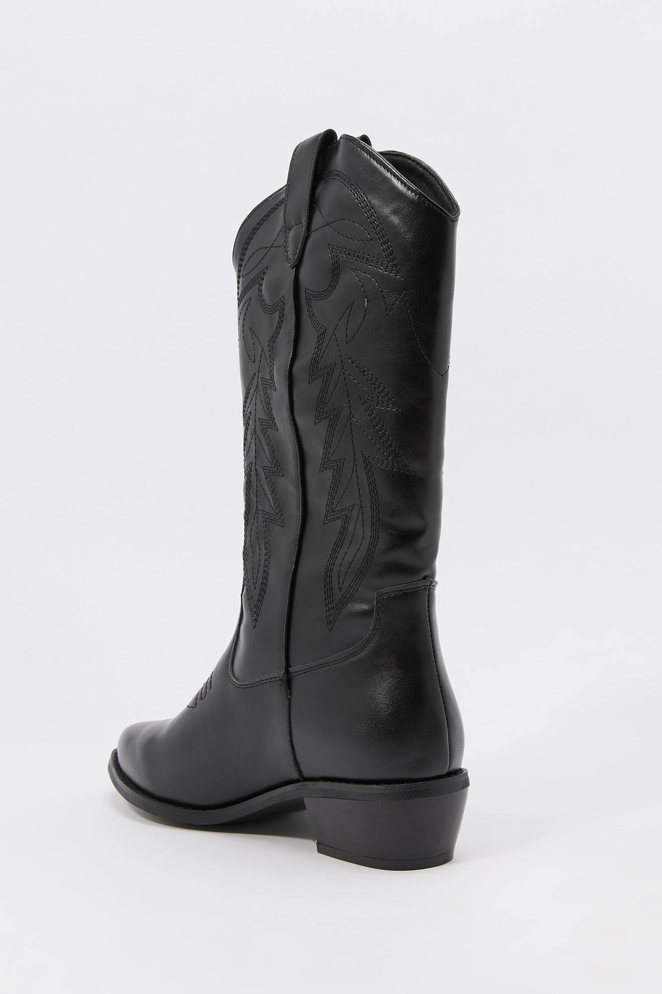 Low Heel Cowboy Boot