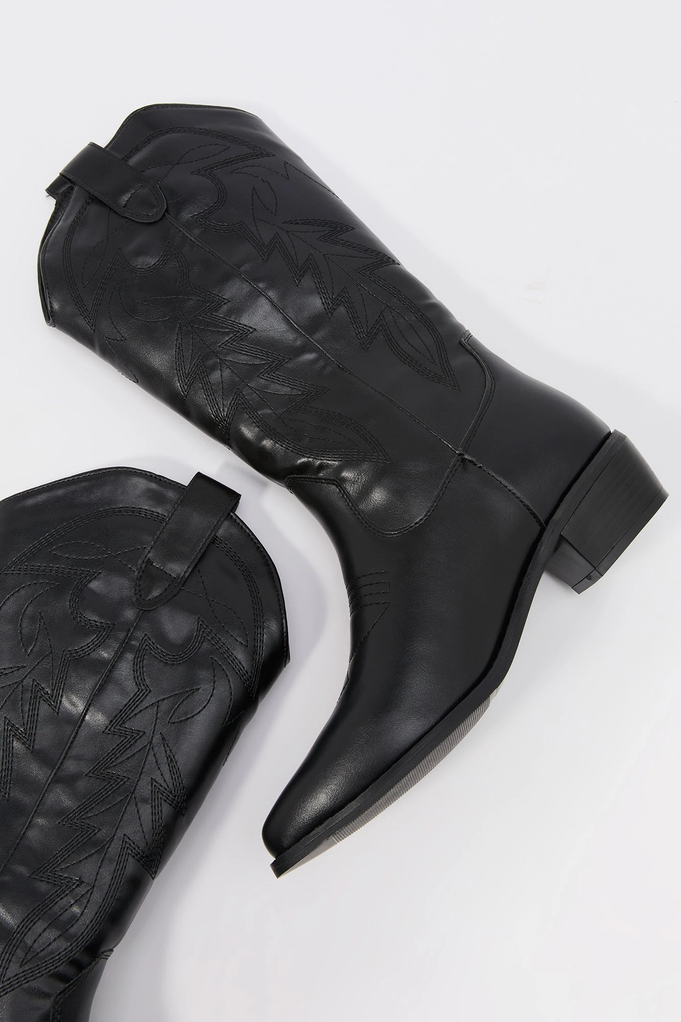 Low Heel Cowboy Boot
