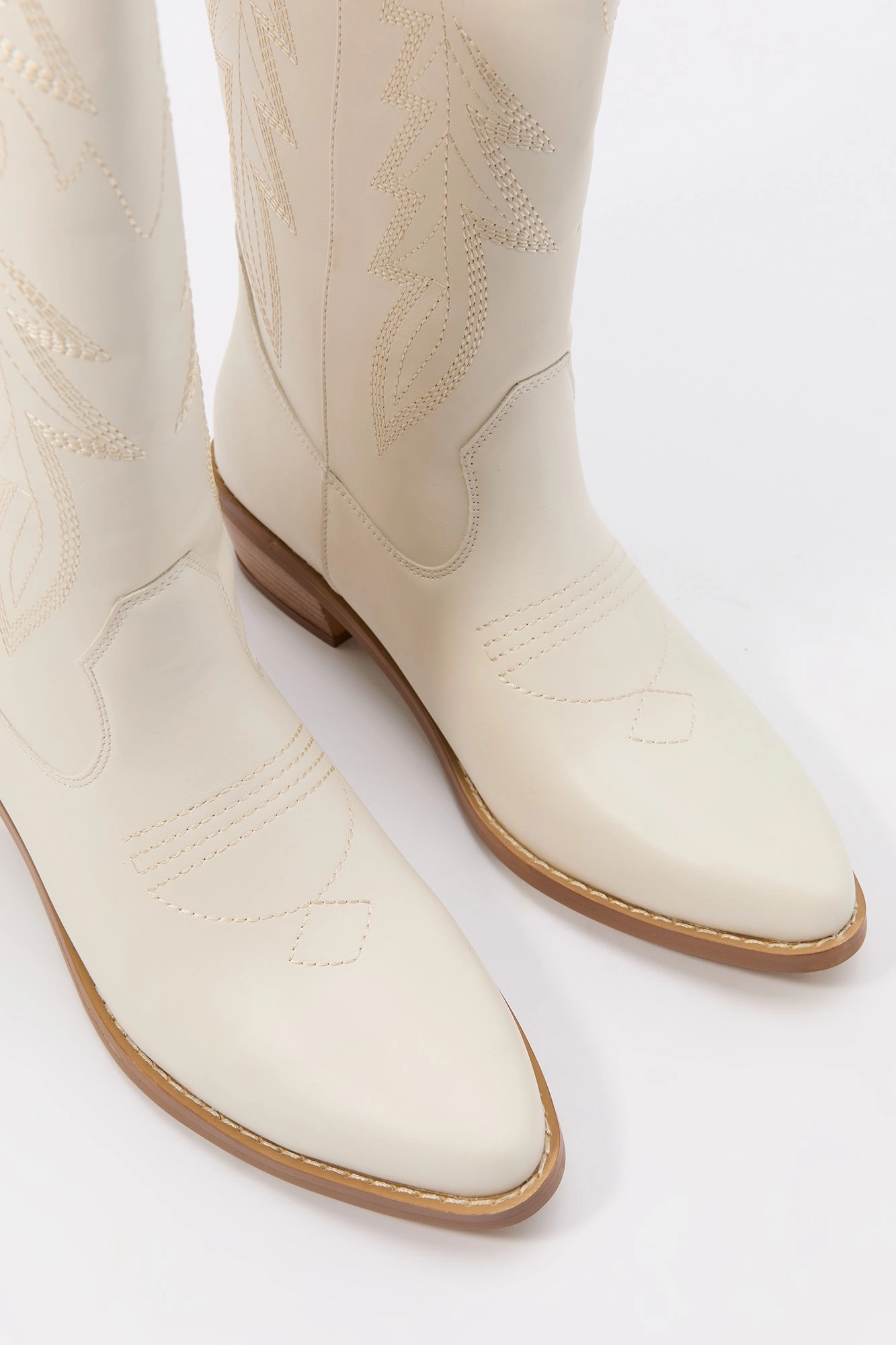 Low Heel Cowboy Boot
