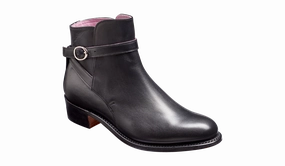 Mae - Black Calf Black Strap