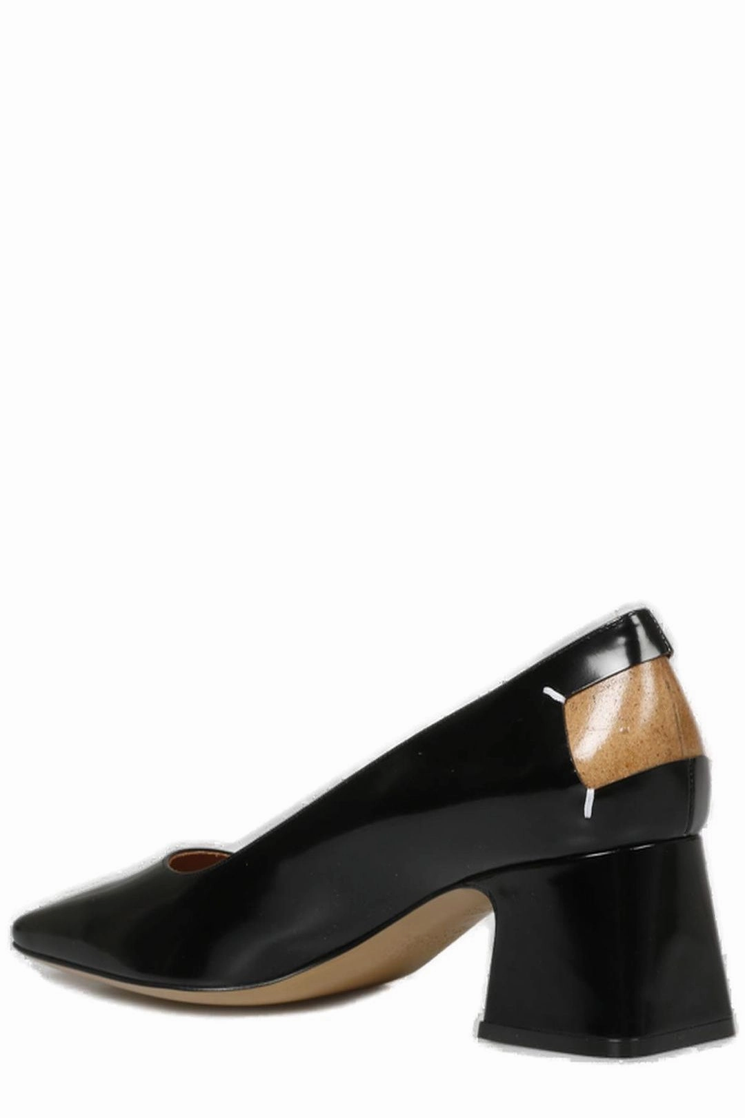 Maison Margiela Square-Toe Low Heel Shoes