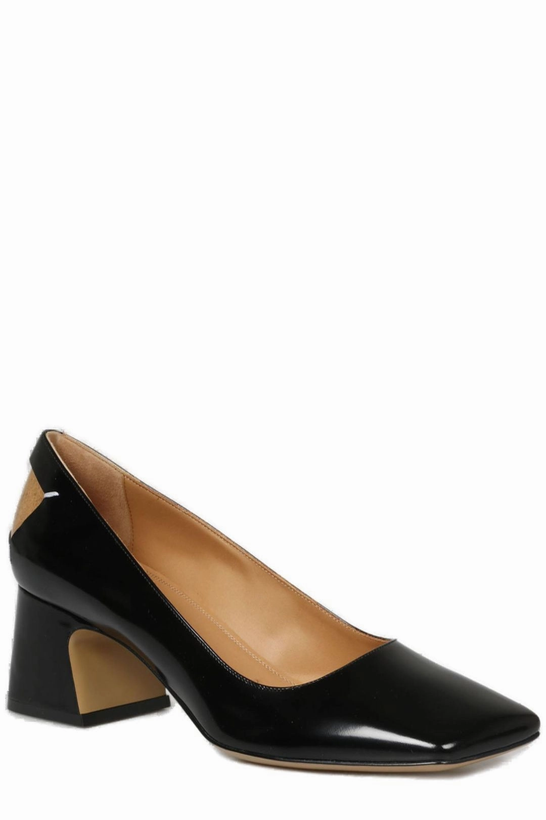 Maison Margiela Square-Toe Low Heel Shoes
