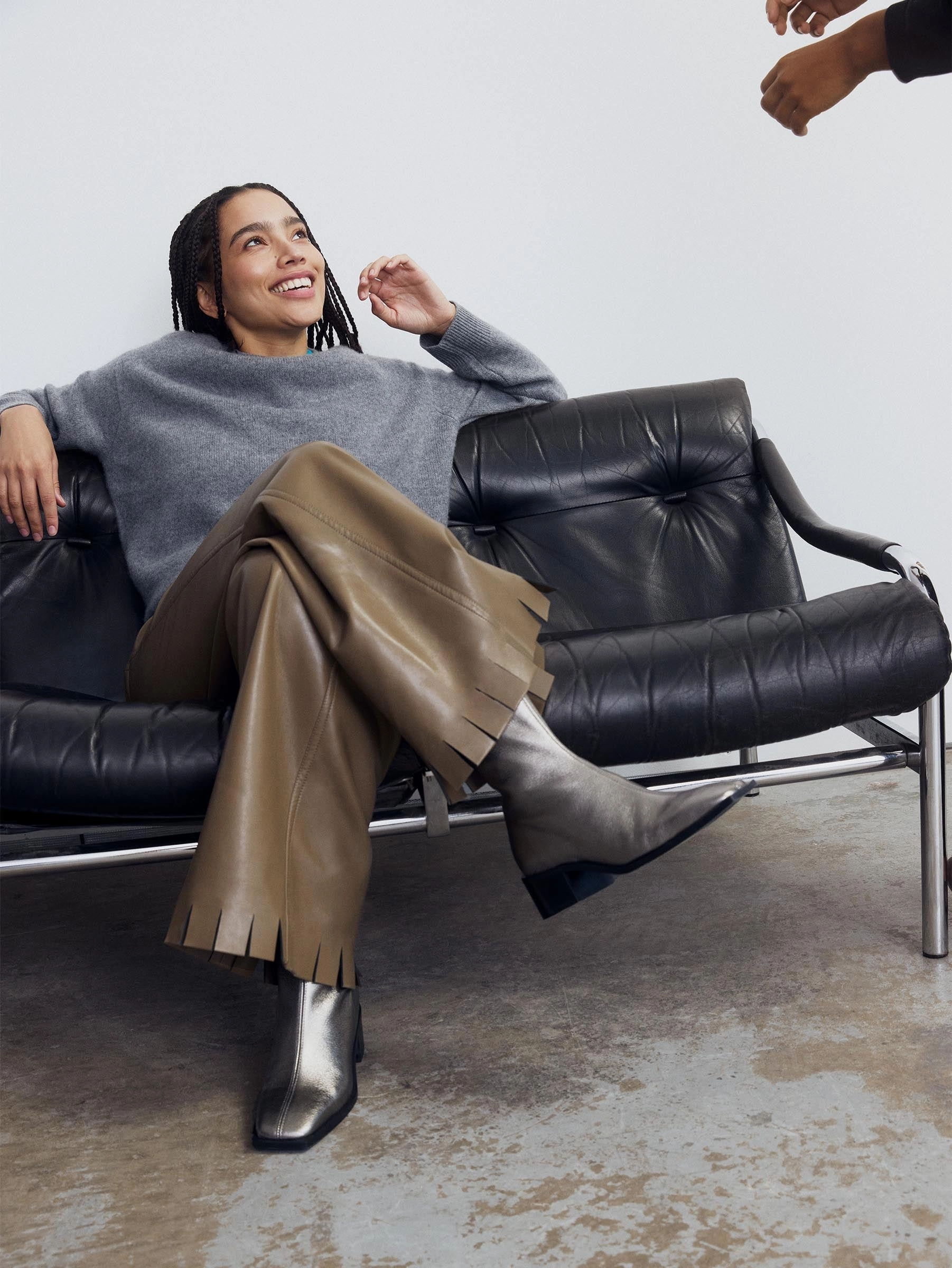 Palma Silver Boot