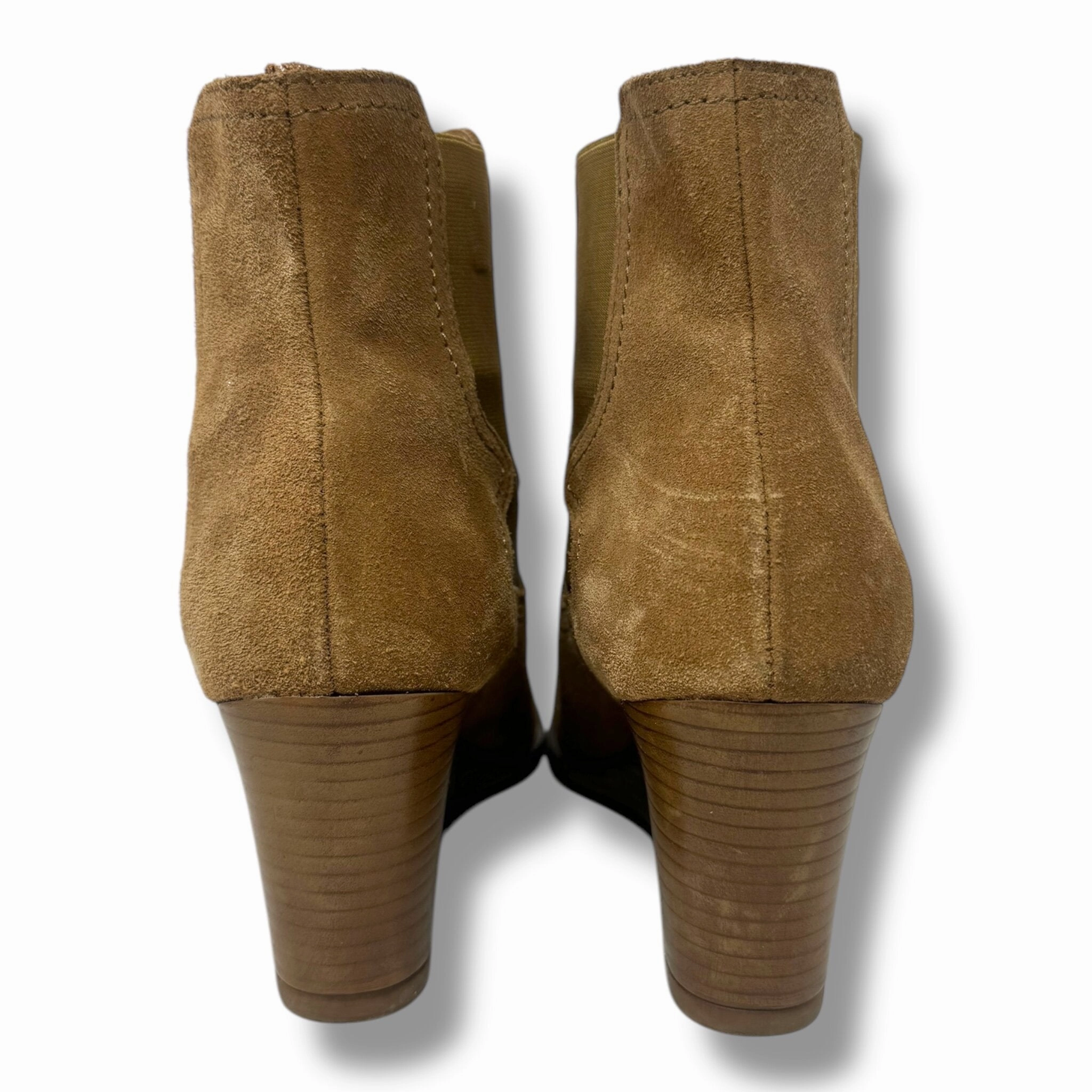 Palmer Wedge Bootie By Andre Assous In Cognac  Size: 8
