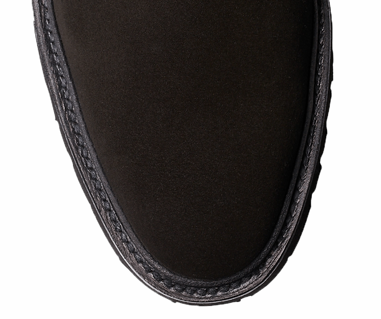 Poppy Black Suede