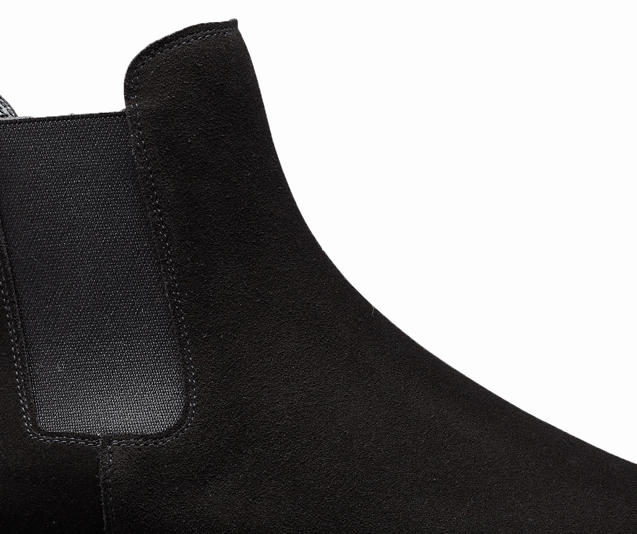 Poppy Black Suede