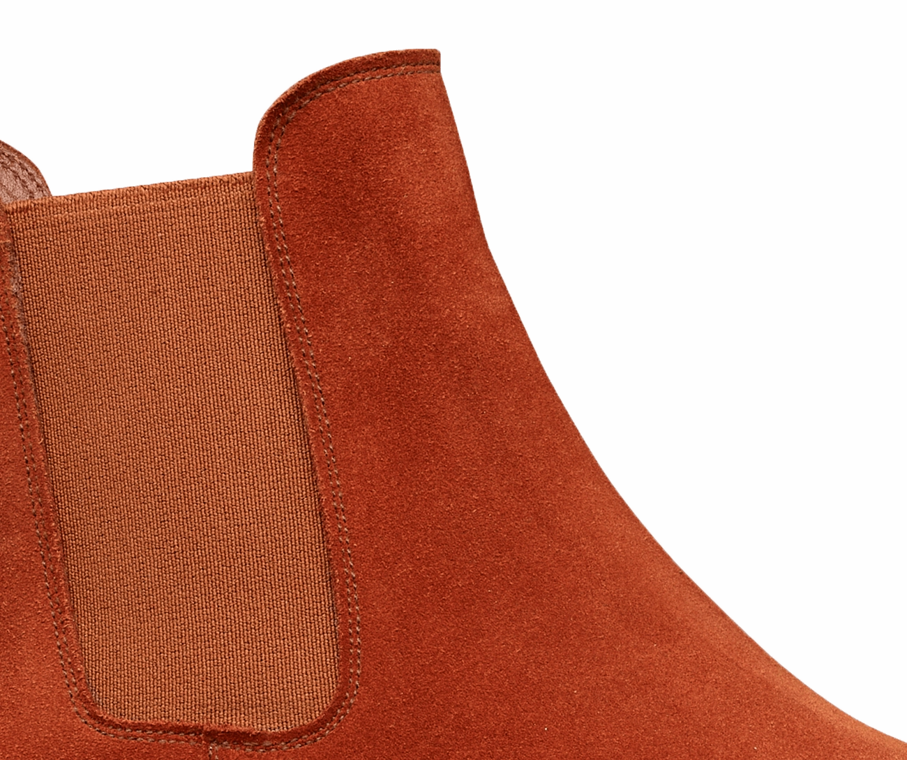 Poppy Terracotta Suede