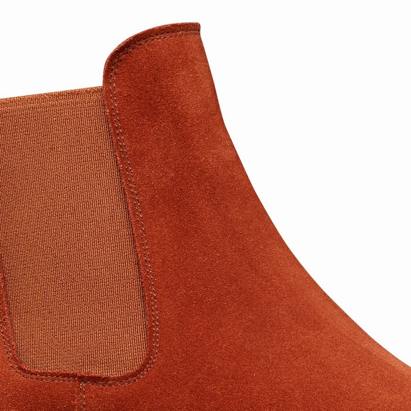 Poppy Terracotta Suede