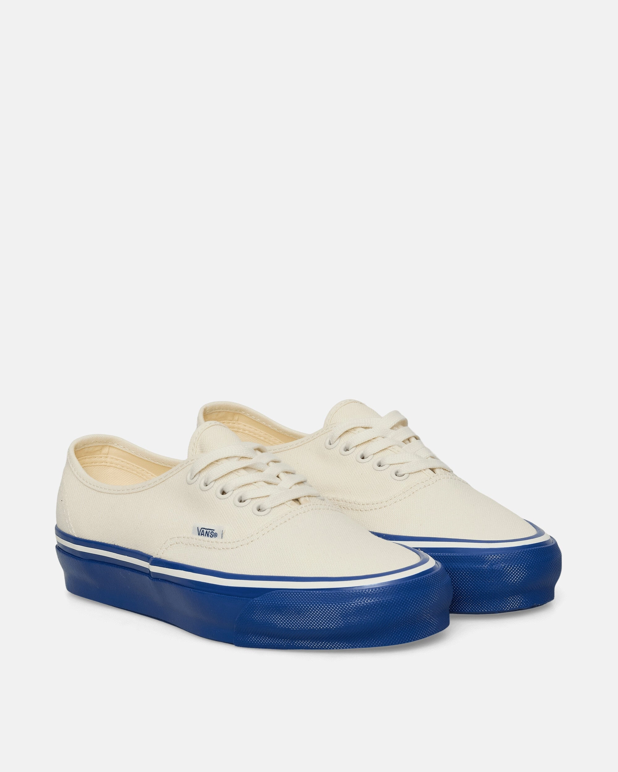 Premium Authentic 44 Duck Canvas Sneakers White / Blue