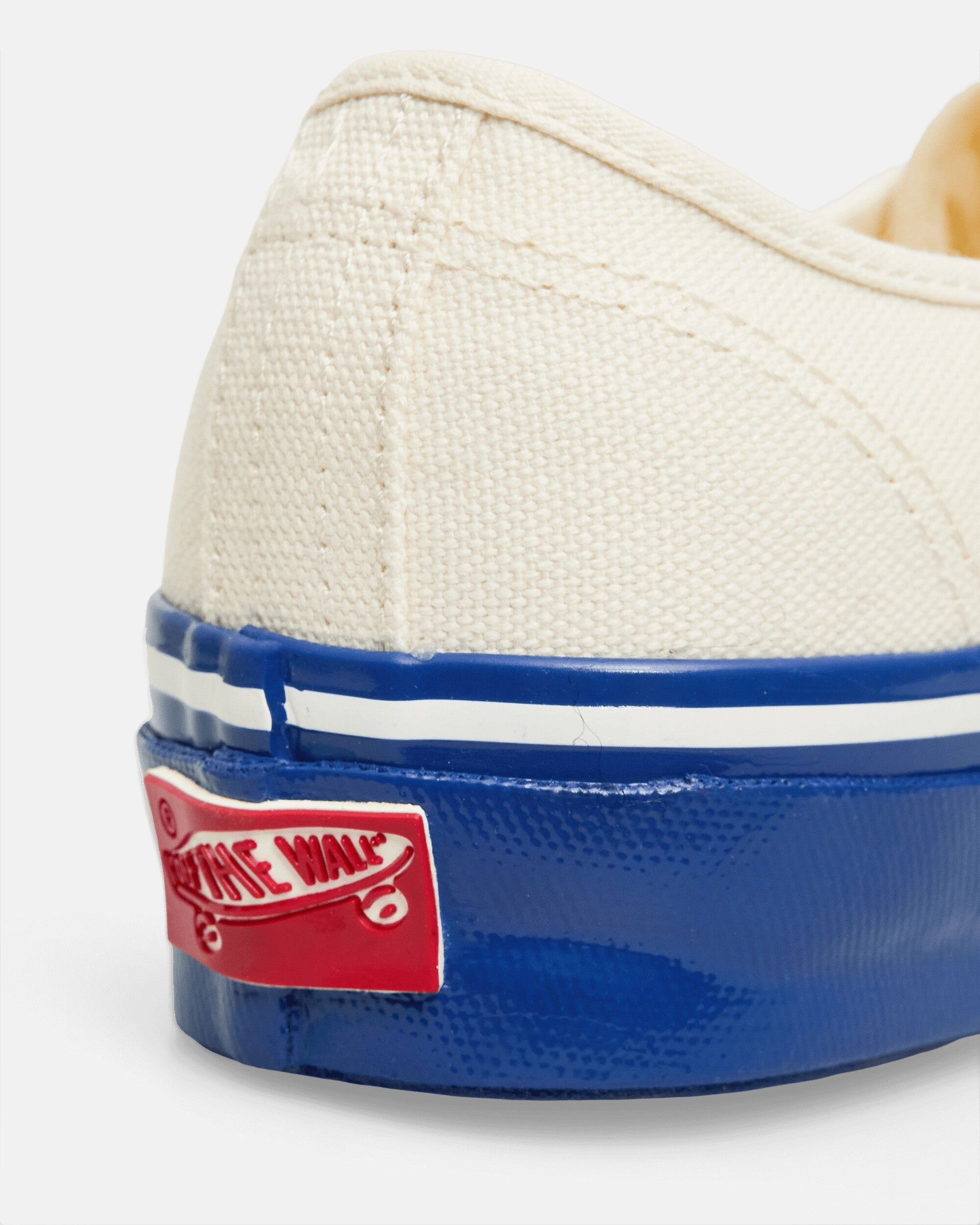Premium Authentic 44 Duck Canvas Sneakers White / Blue
