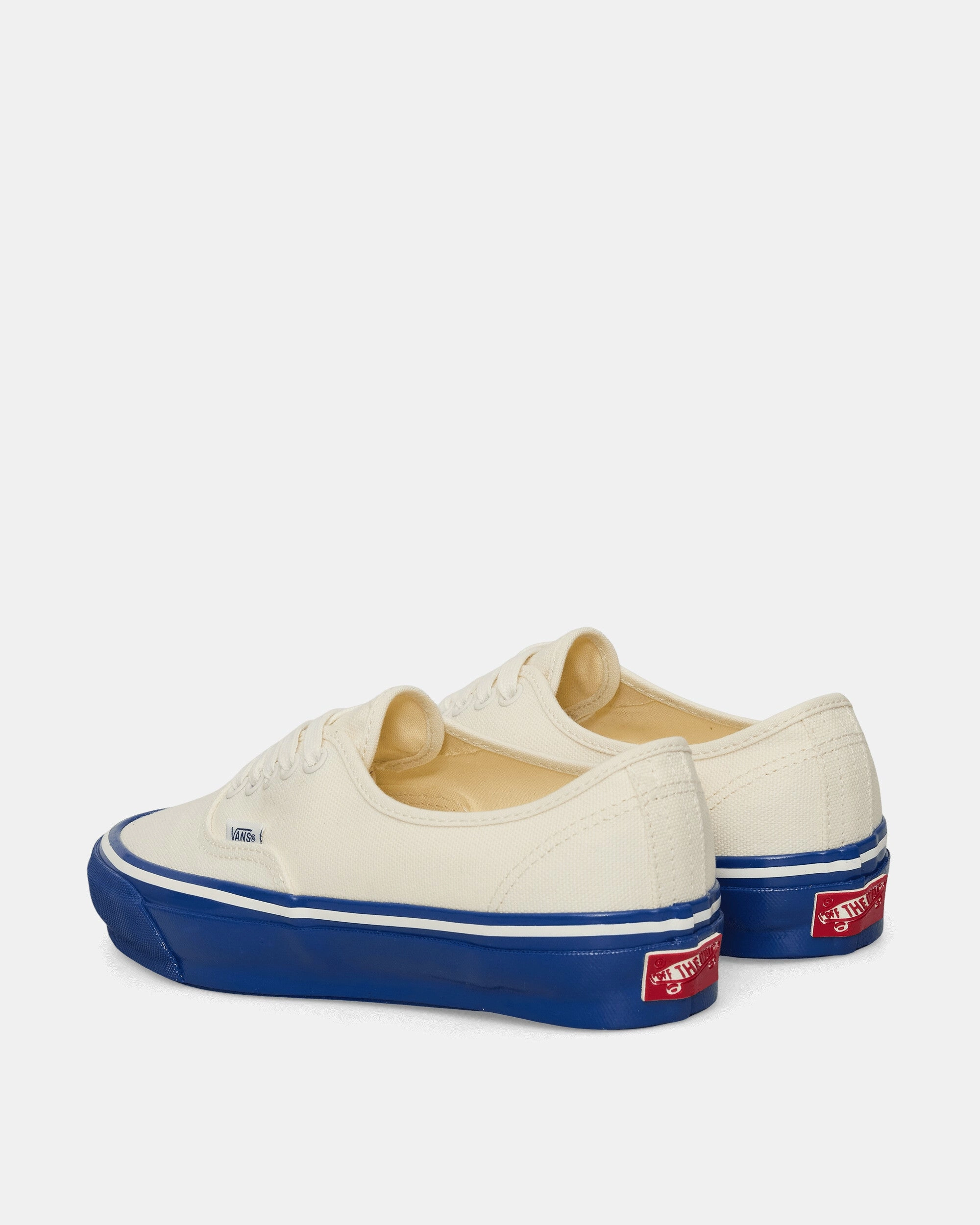 Premium Authentic 44 Duck Canvas Sneakers White / Blue