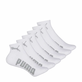 Puma - Women's 6 Pack 1/4 Crew Socks (P116392 117)