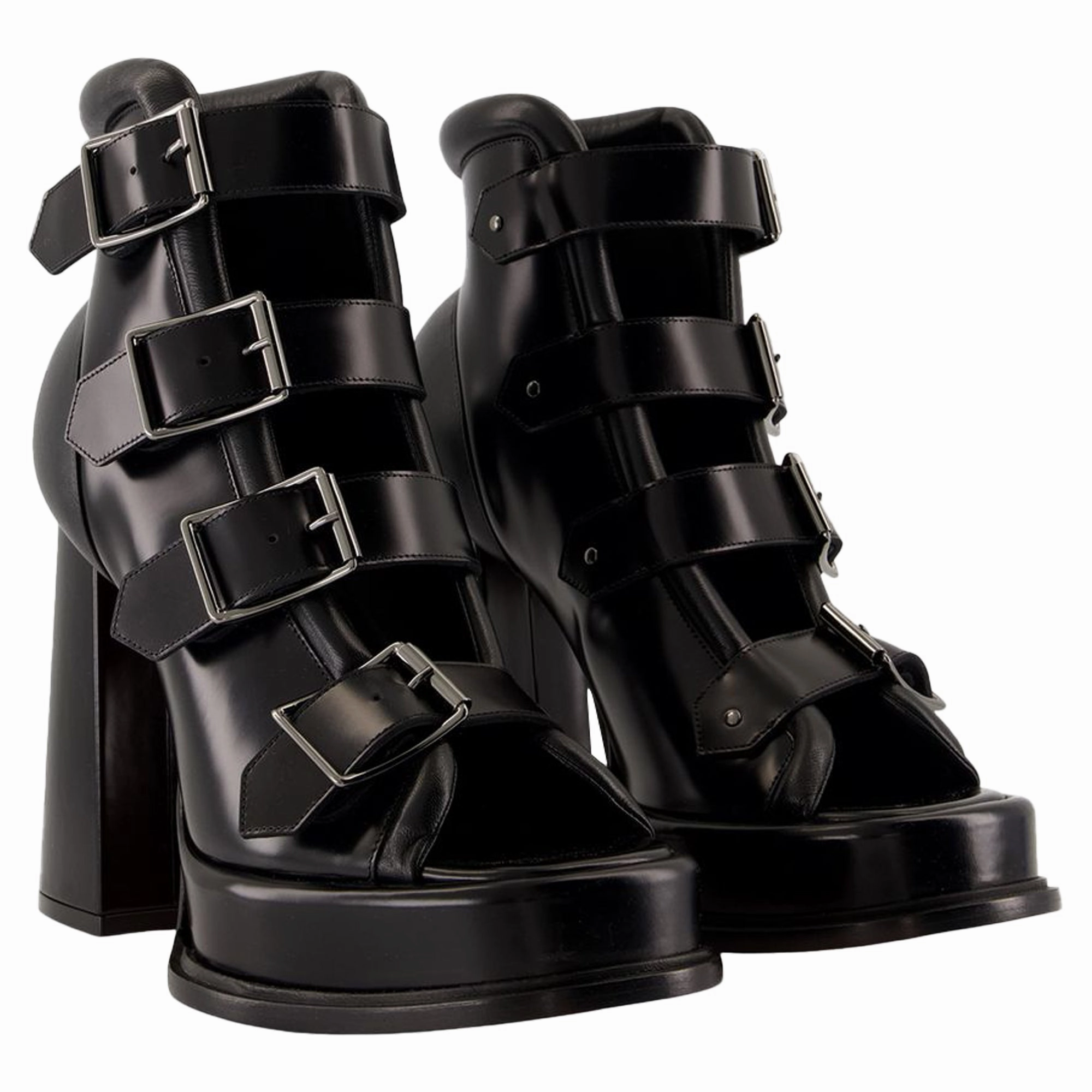 Pumps - Alexander McQueen - Leather - Black