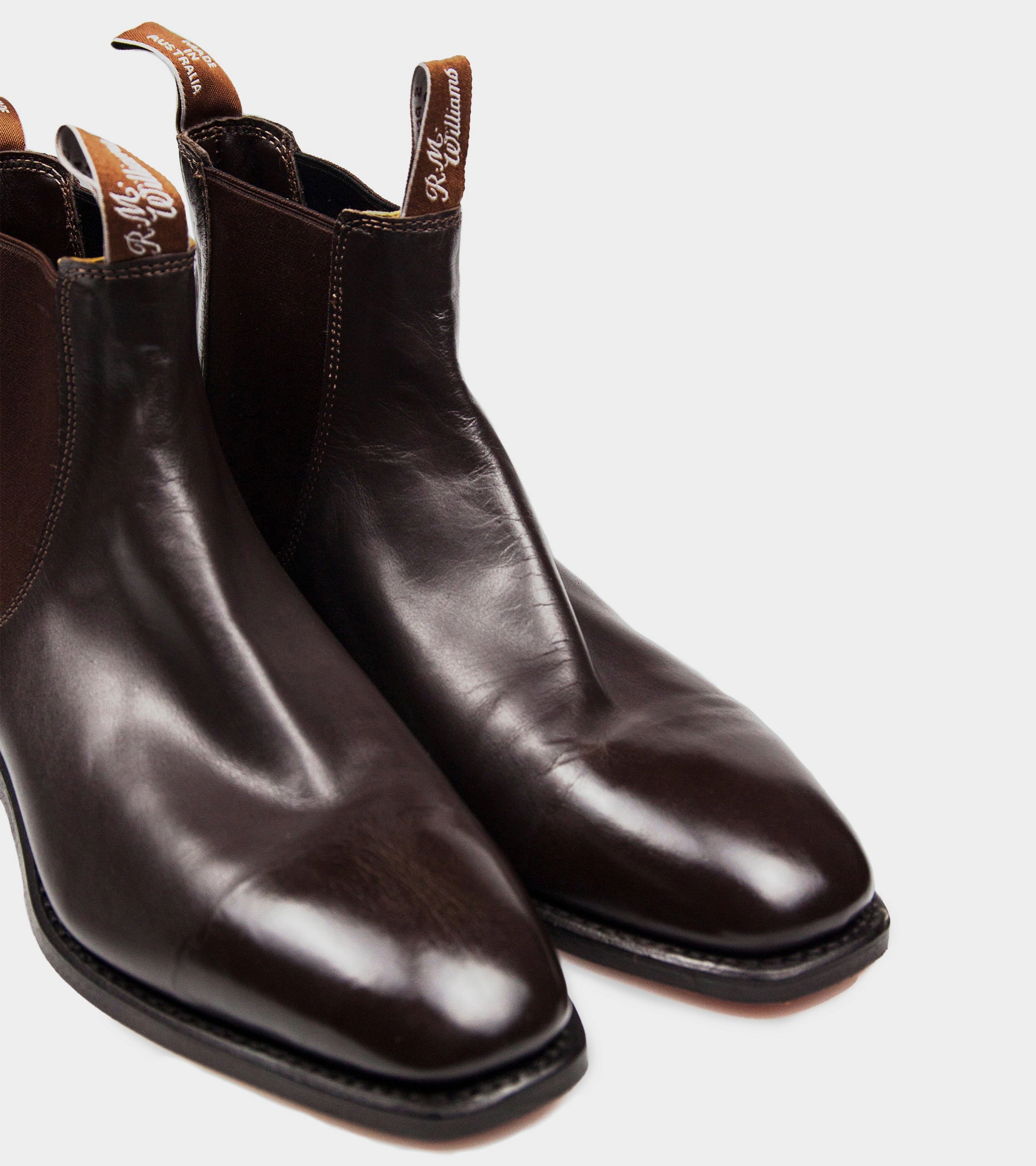 R.M.Williams Craftsman Chelsea Boots Chestnut
